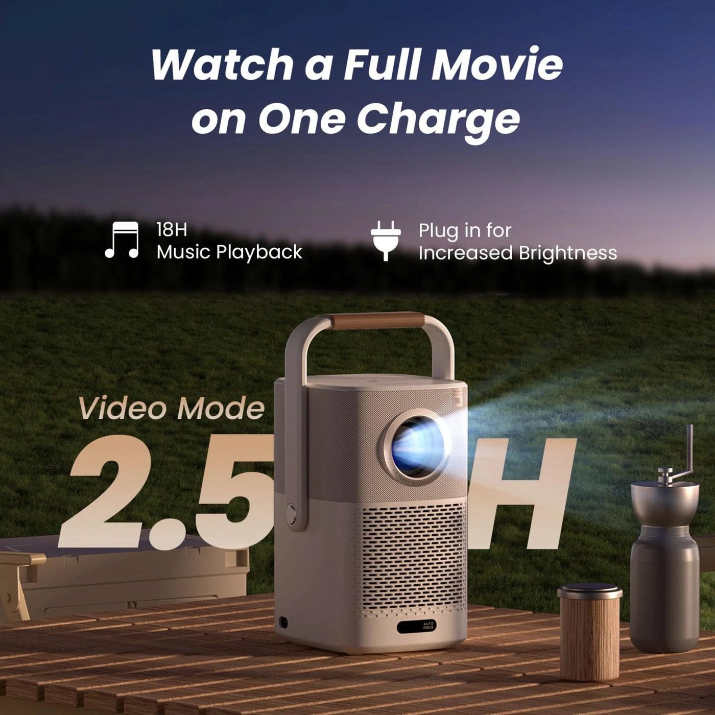 Yaber T2 Plus GTV bärbar Full HD-projektor