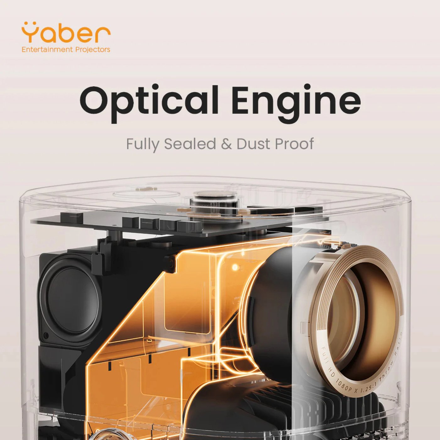 Yaber T2 Plus GTV bärbar Full HD-projektor