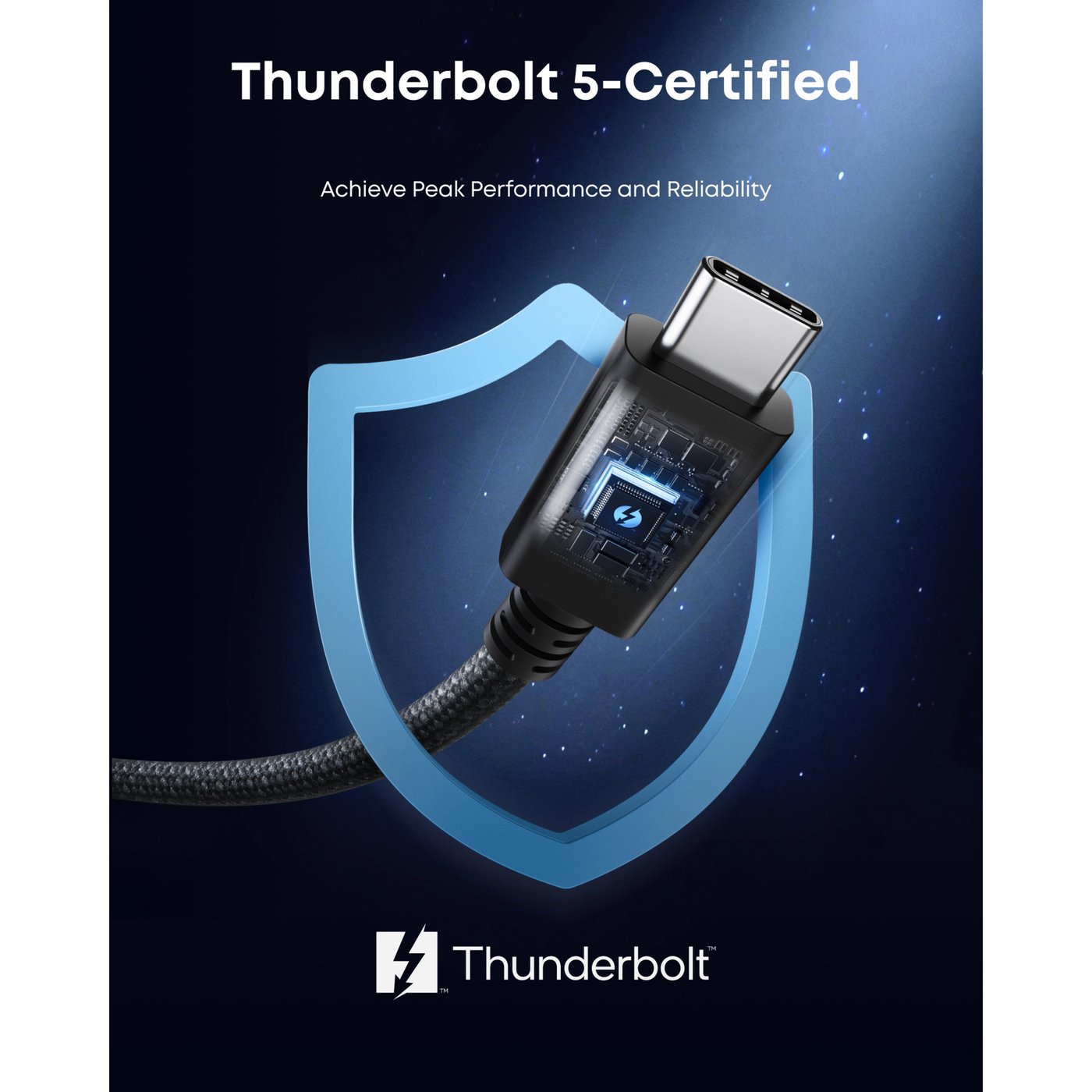 Anker Prime Thunderbolt 5-kabel 1 m