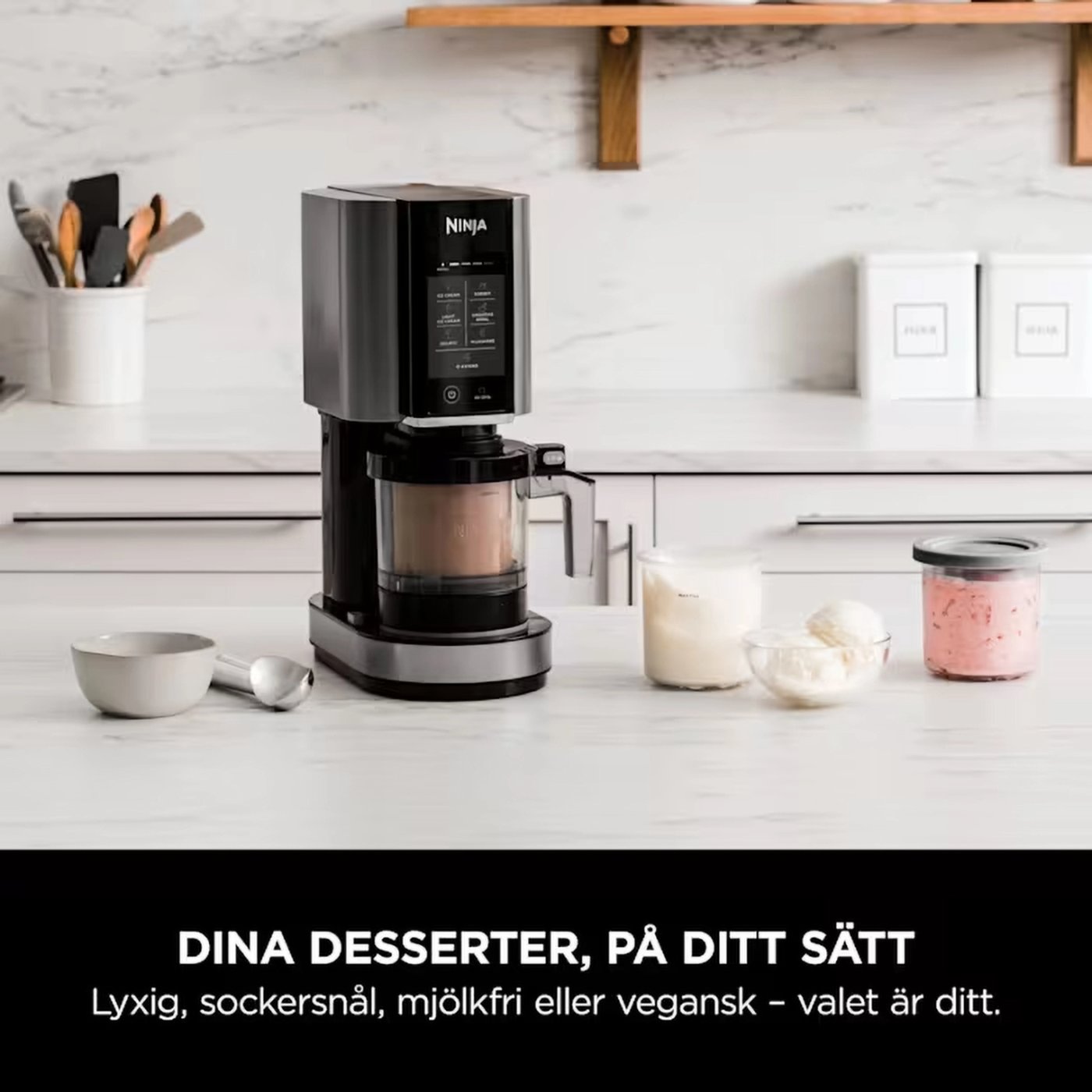Ninja CREAMi glassmaskin med 7 program