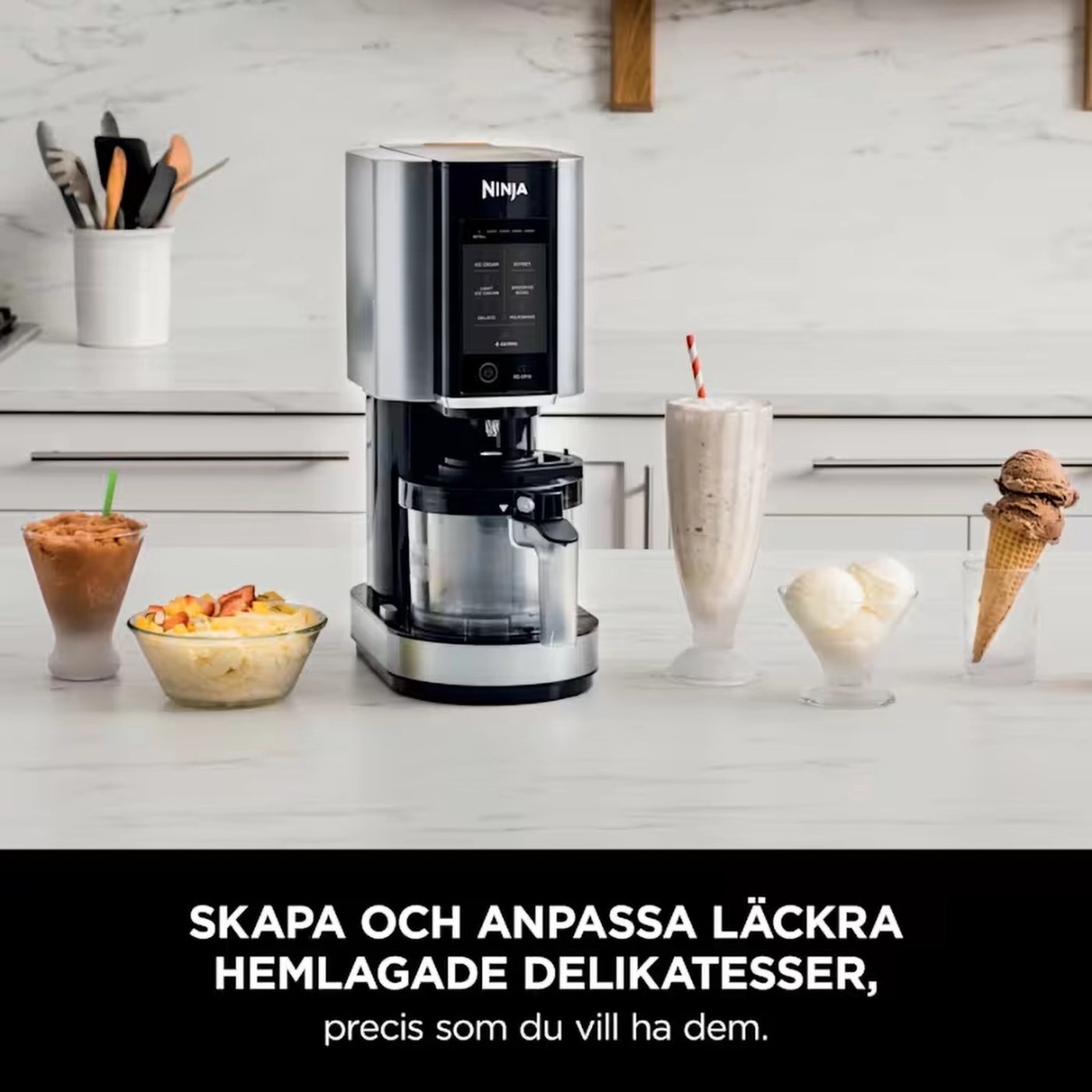 Ninja CREAMi glassmaskin med 7 program
