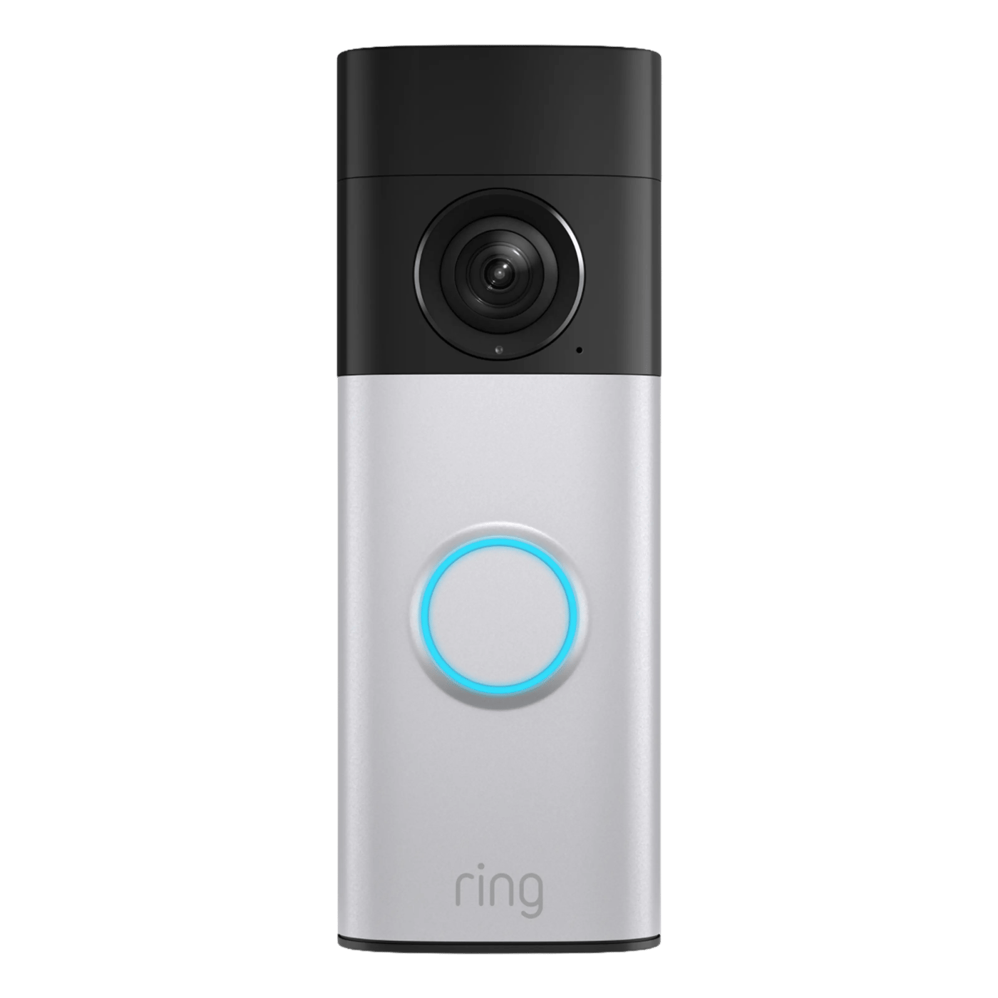 Ring Battery Video Doorbell Plus videodörrklocka Nickel Silver