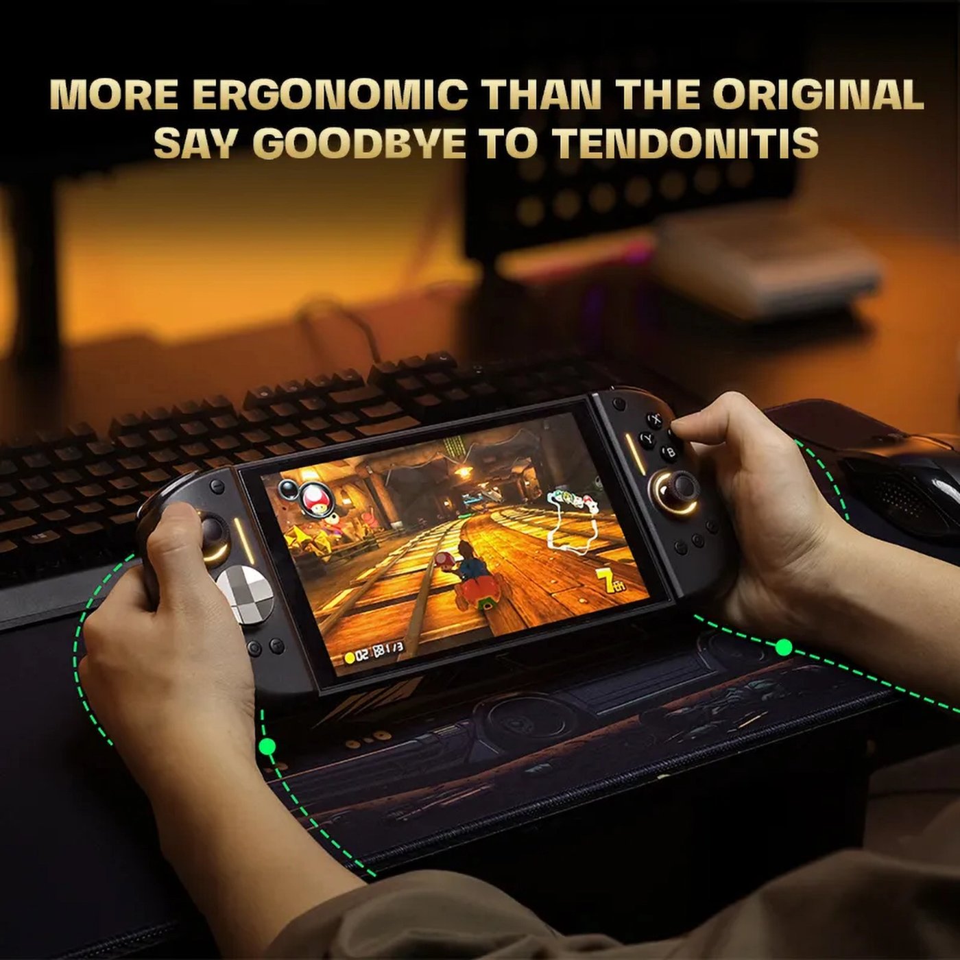 NYXI Hyperion 3 trådlös JoyPad för Nintendo Switch 2 Svart