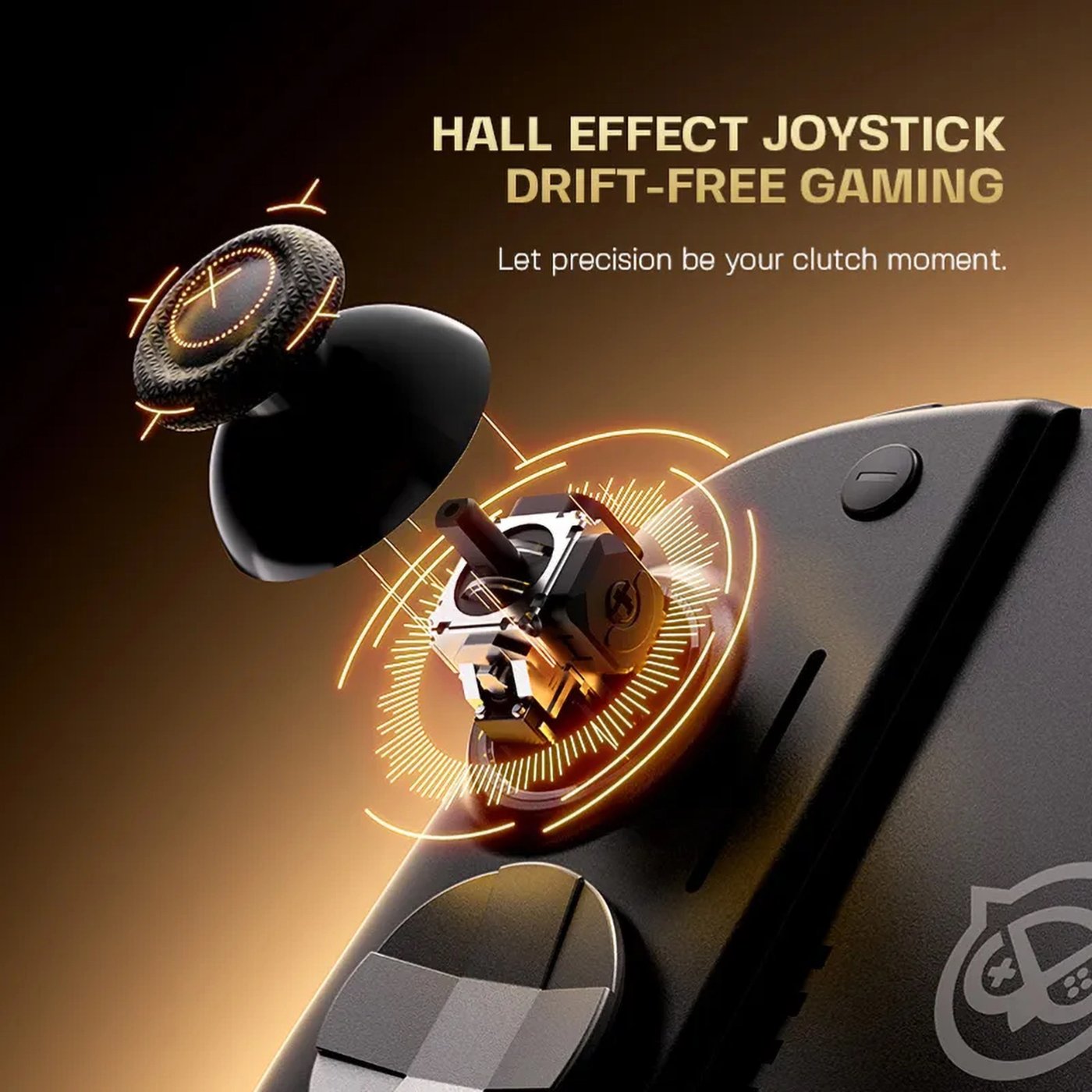 NYXI Hyperion 3 trådlös JoyPad för Nintendo Switch 2 Svart