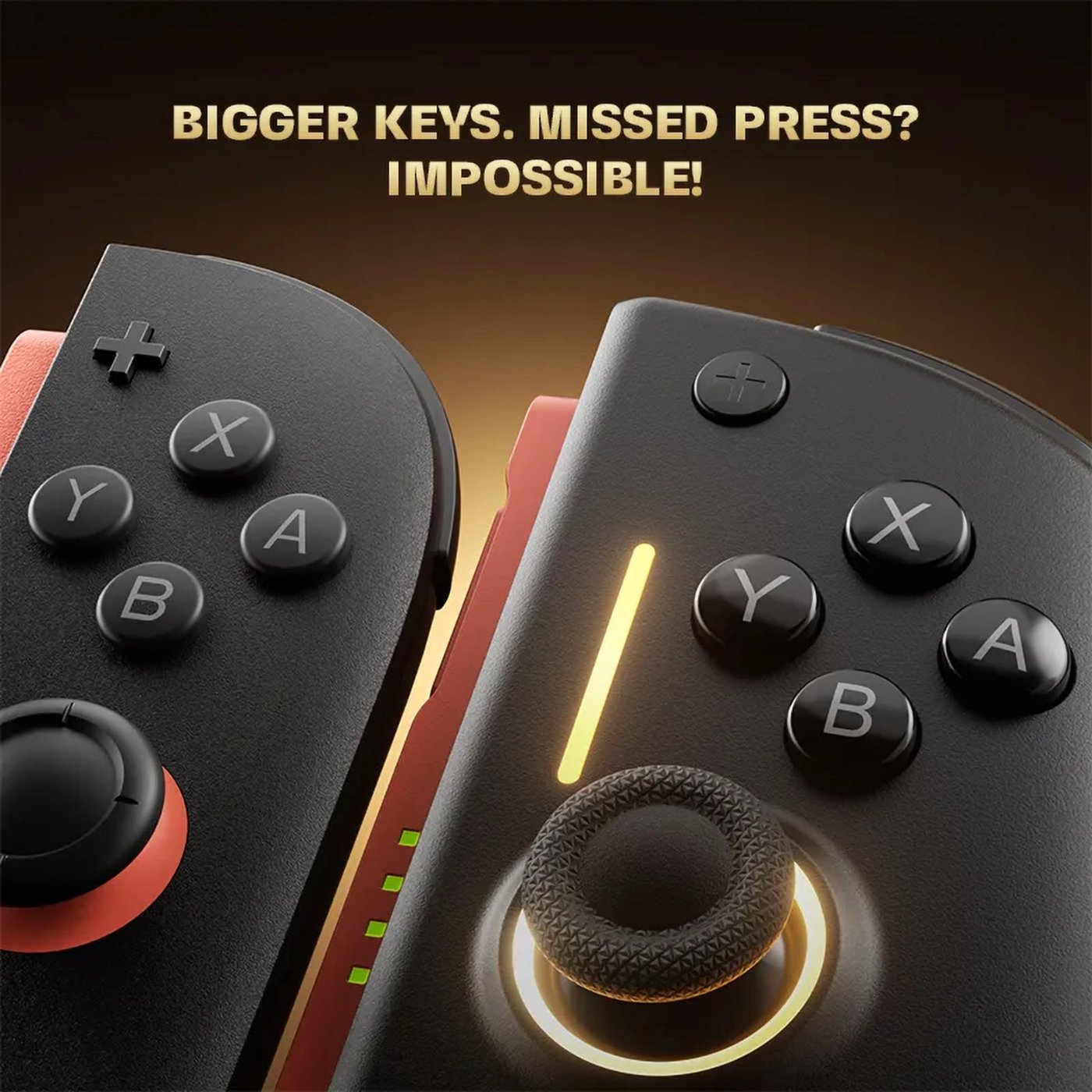 NYXI Hyperion 3 trådlös JoyPad för Nintendo Switch 2 Svart