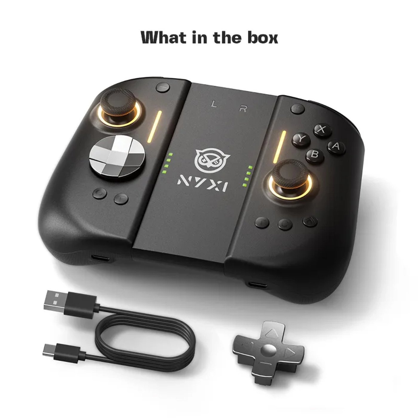 NYXI Hyperion 3 trådlös JoyPad för Nintendo Switch 2 Svart