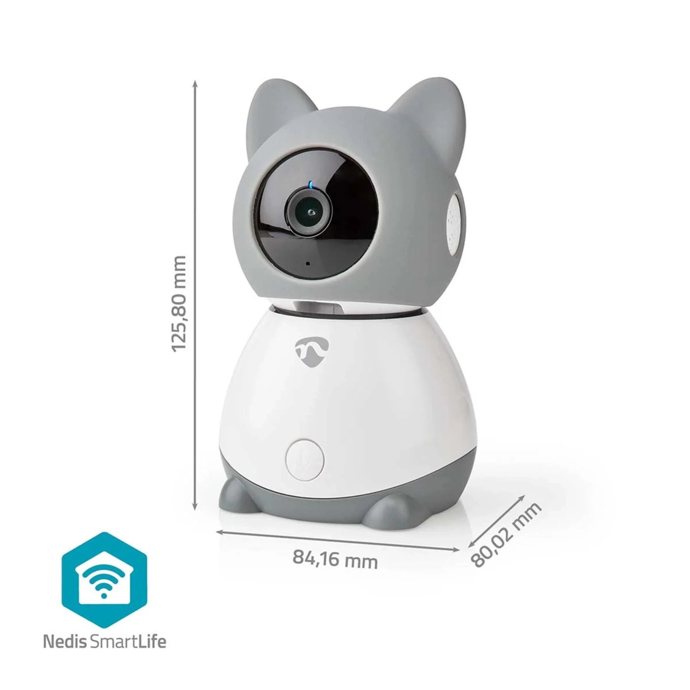 Nedis SmartLife Babycam Full HD med mørkersyn