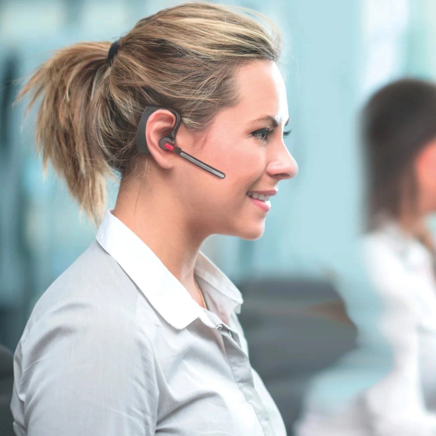 MIXX Mono Headset B10 trådløst med ENC-mikrofon Svart