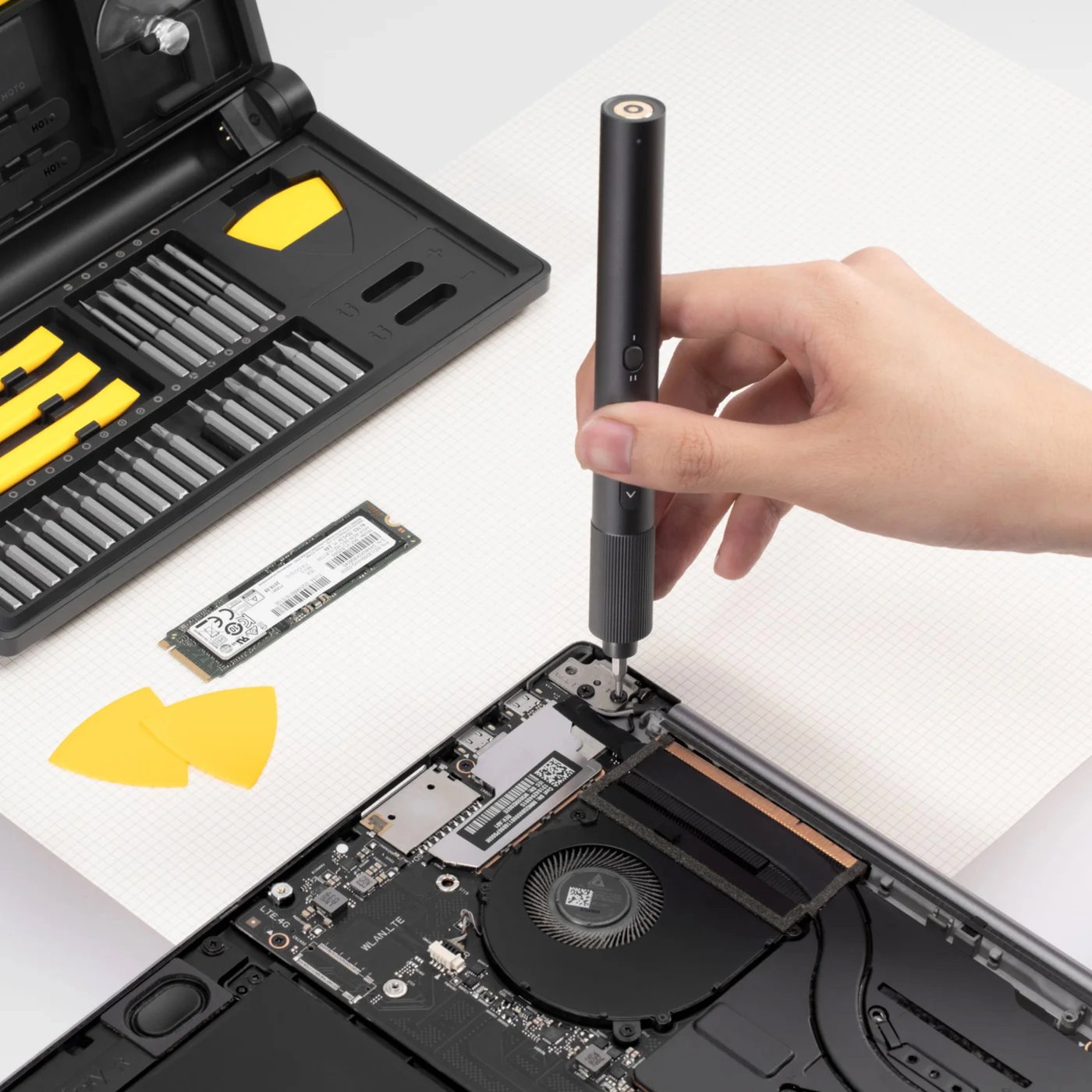 HOTO Precision Screwdriver Kit Pro elektrisk mejselsats 48 delar