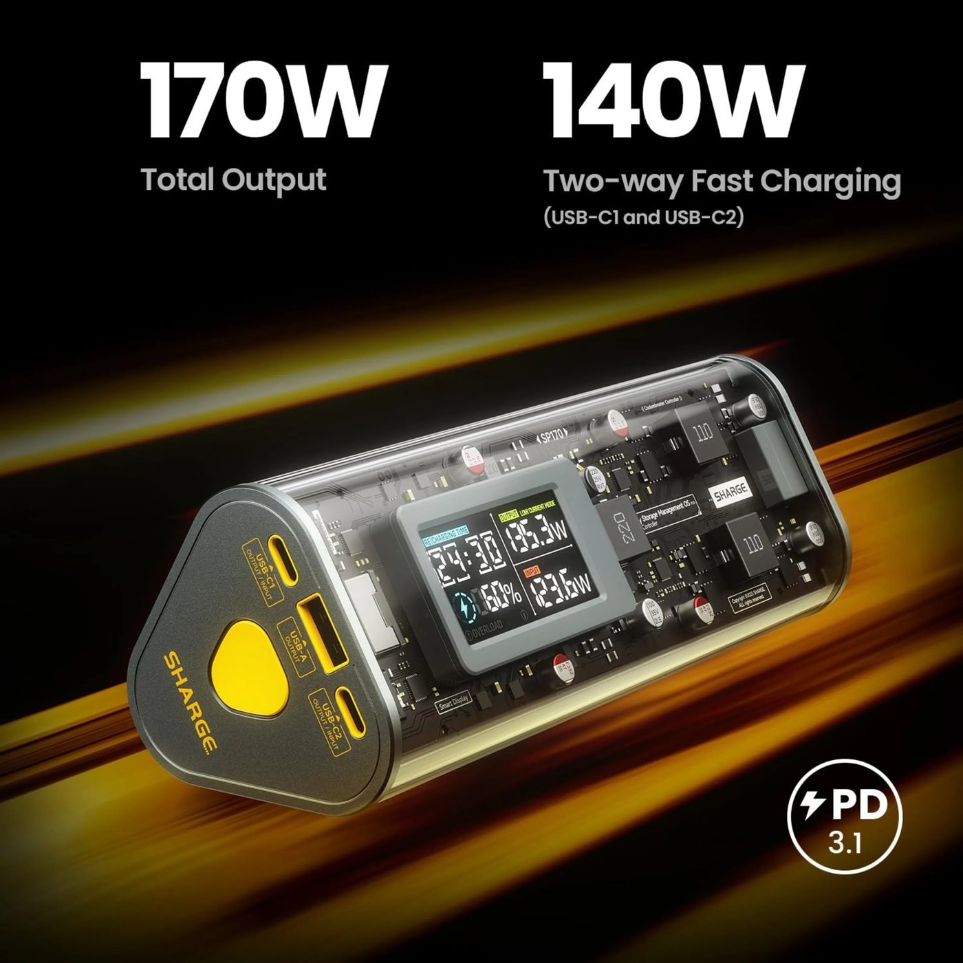 SHARGE Shargeek 170 powerbank