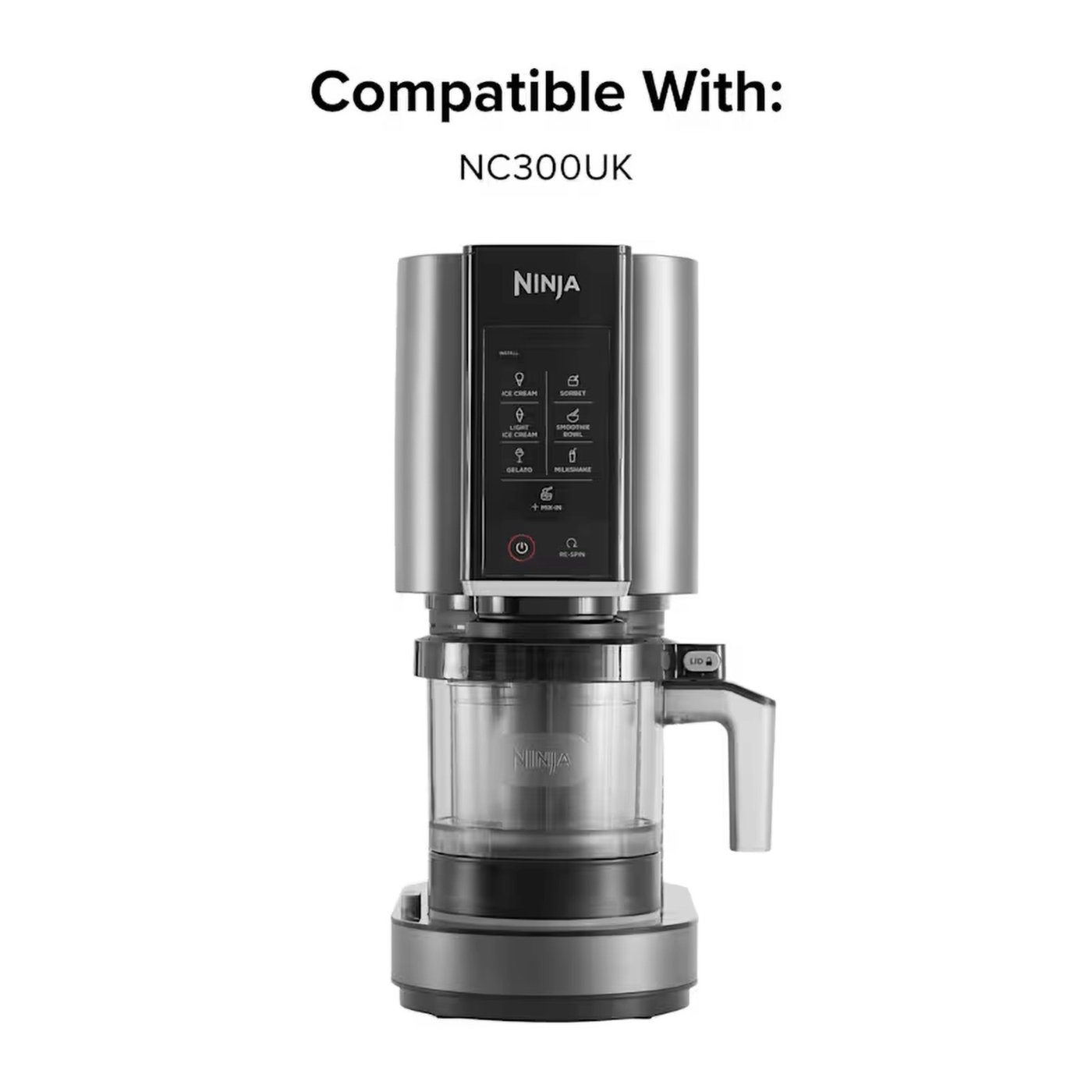 Ninja 470 ml beholder til Creami NC300-serien 2-pakning