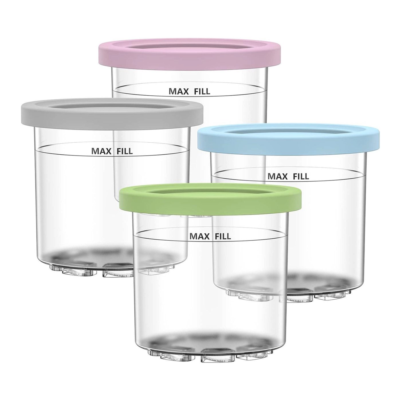 Ninja CREAMi glassbehållare 470 ml till NC300EU 4-pack
