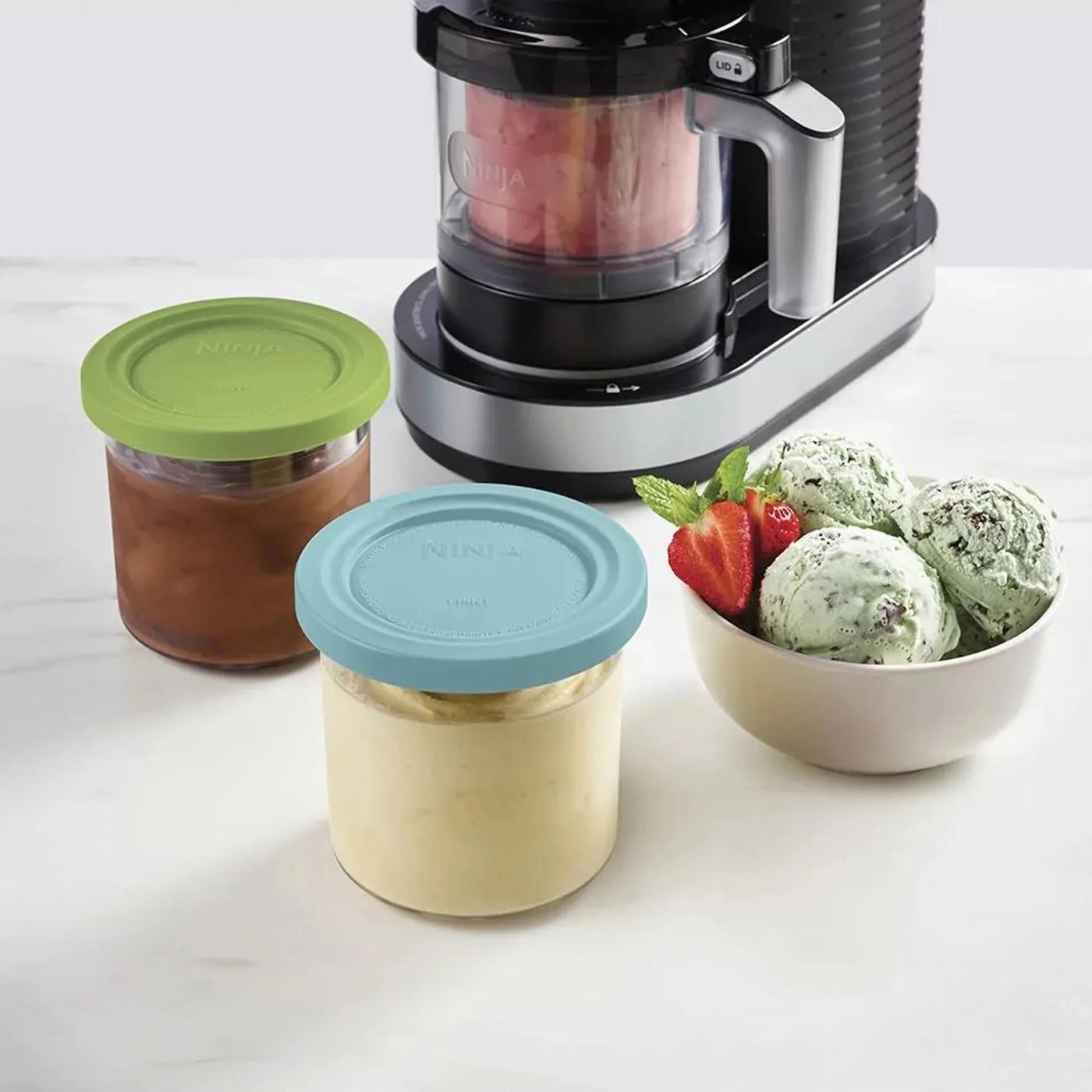 Ninja CREAMi iskrembegre 470 ml til NC300EU 4-pk.