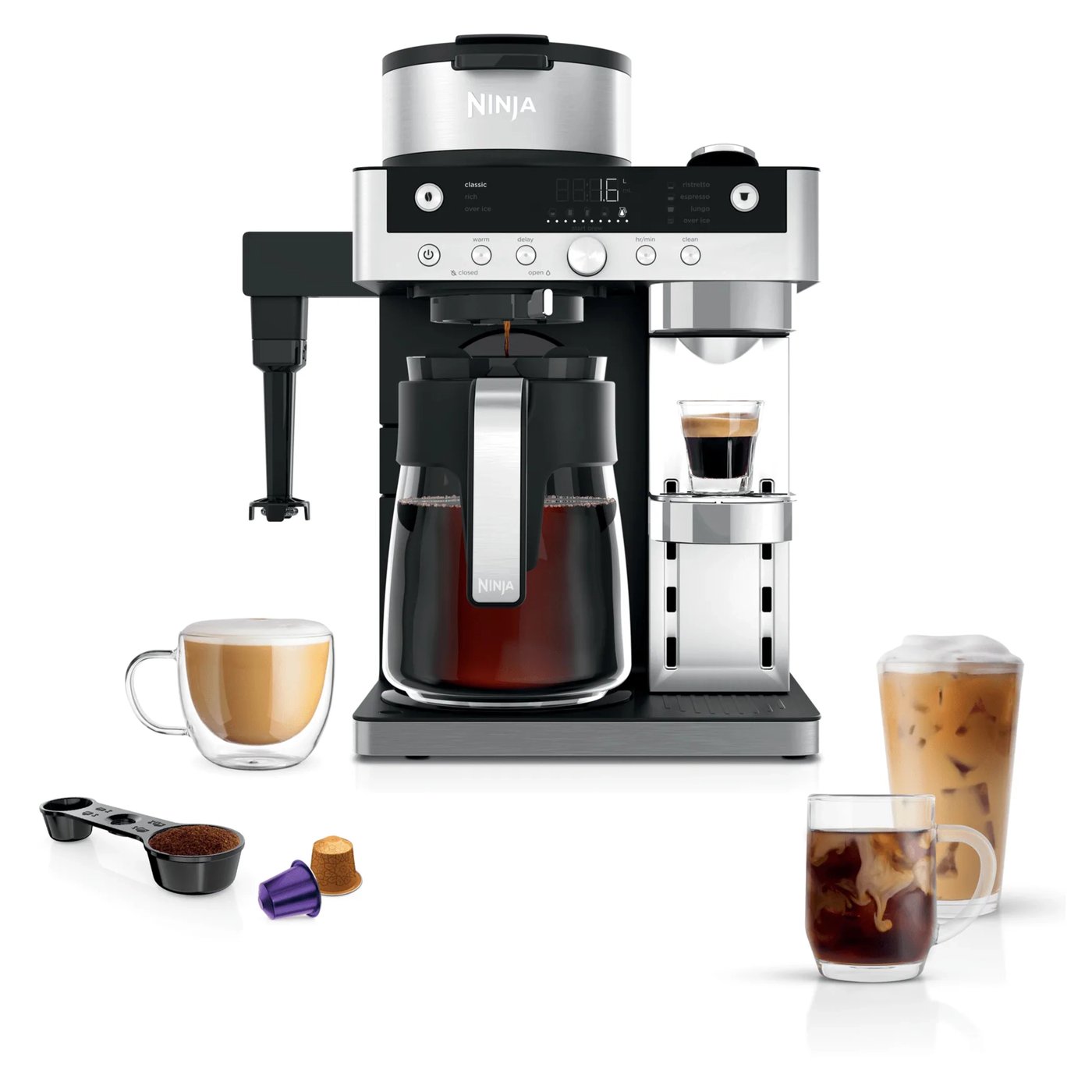 Ninja Prestige DualBrew System kaffemaskin 1,8 liter