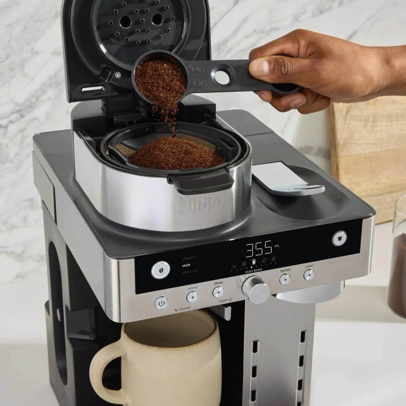 Ninja Prestige DualBrew System kaffemaskin 1,8 liter