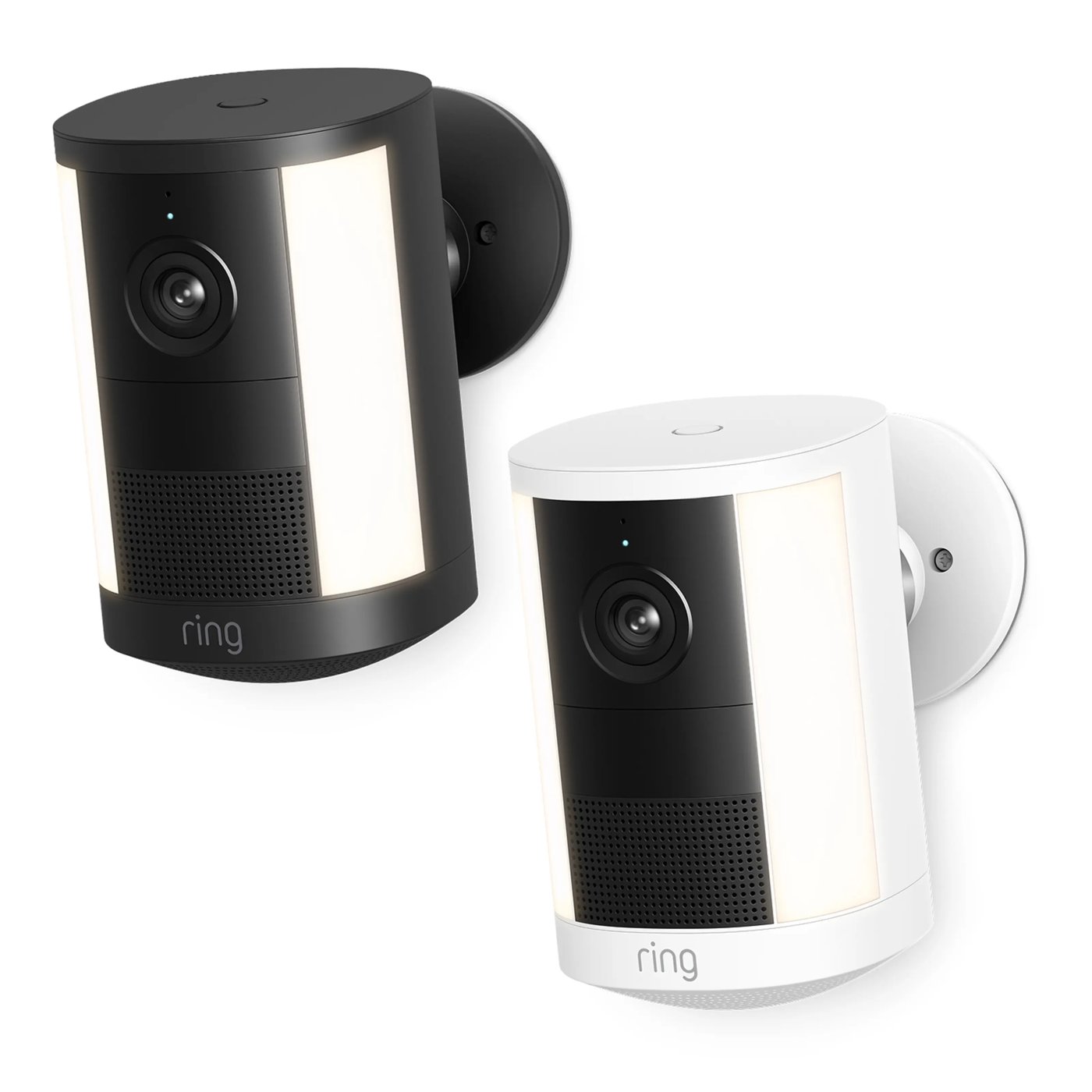 Ring Spotlight Cam Battery (2nd Gen) trådlös övervakningskamera Svart