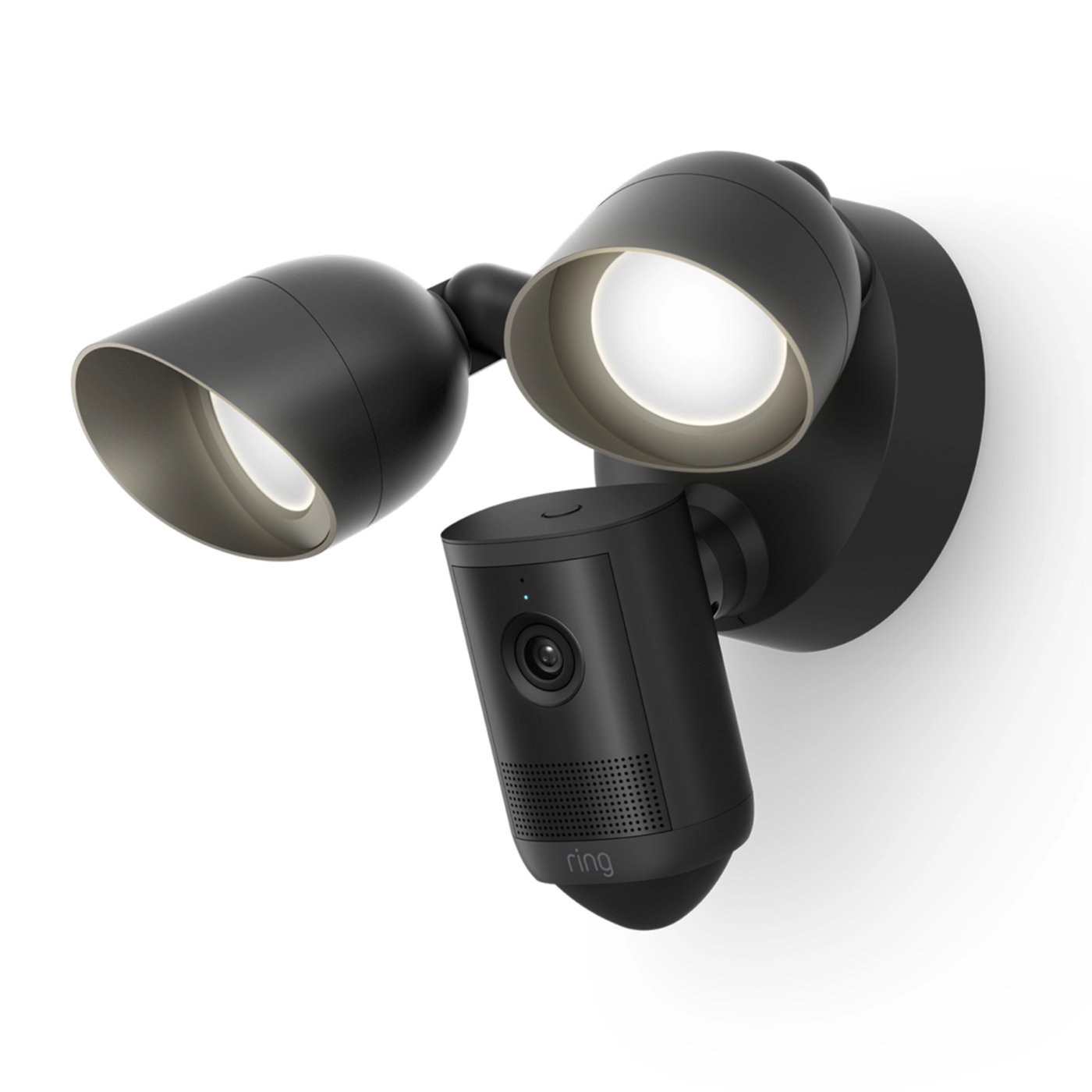 Ring Floodlight Cam Pro övervakningskamera Retinal 2K Svart