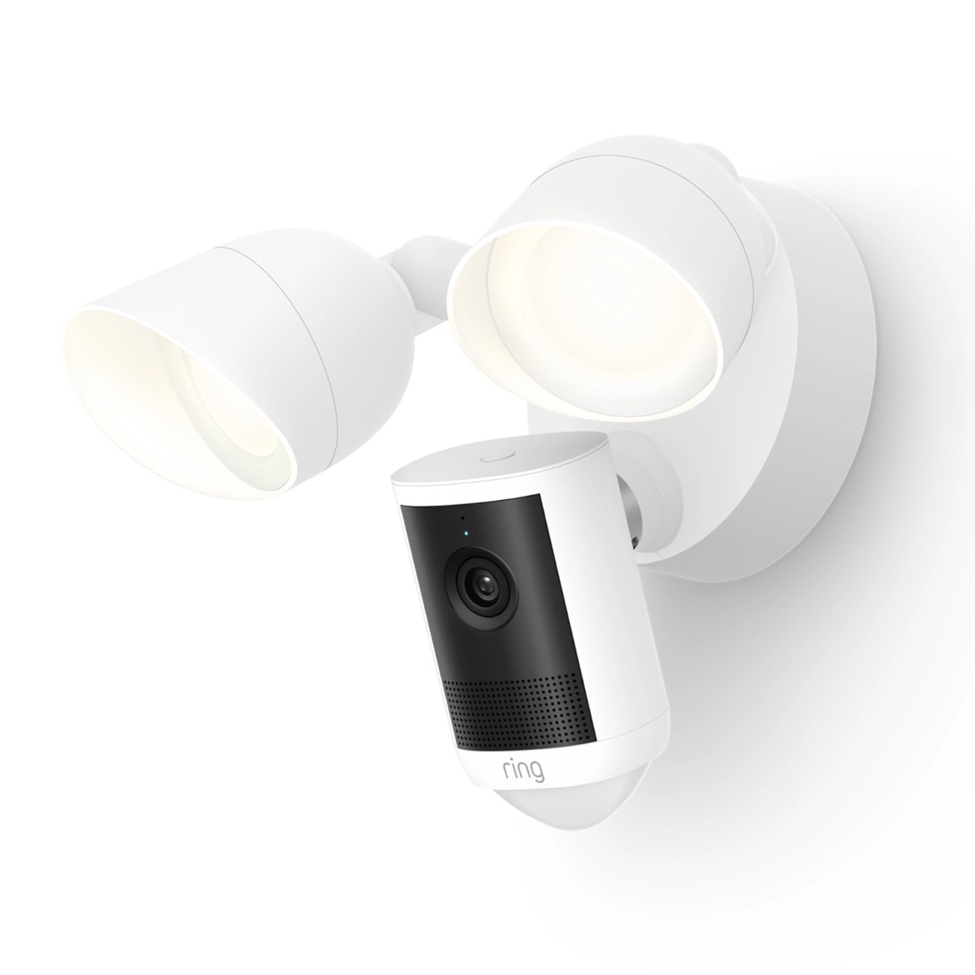 Ring Floodlight Cam Pro övervakningskamera Retinal 2K Vit