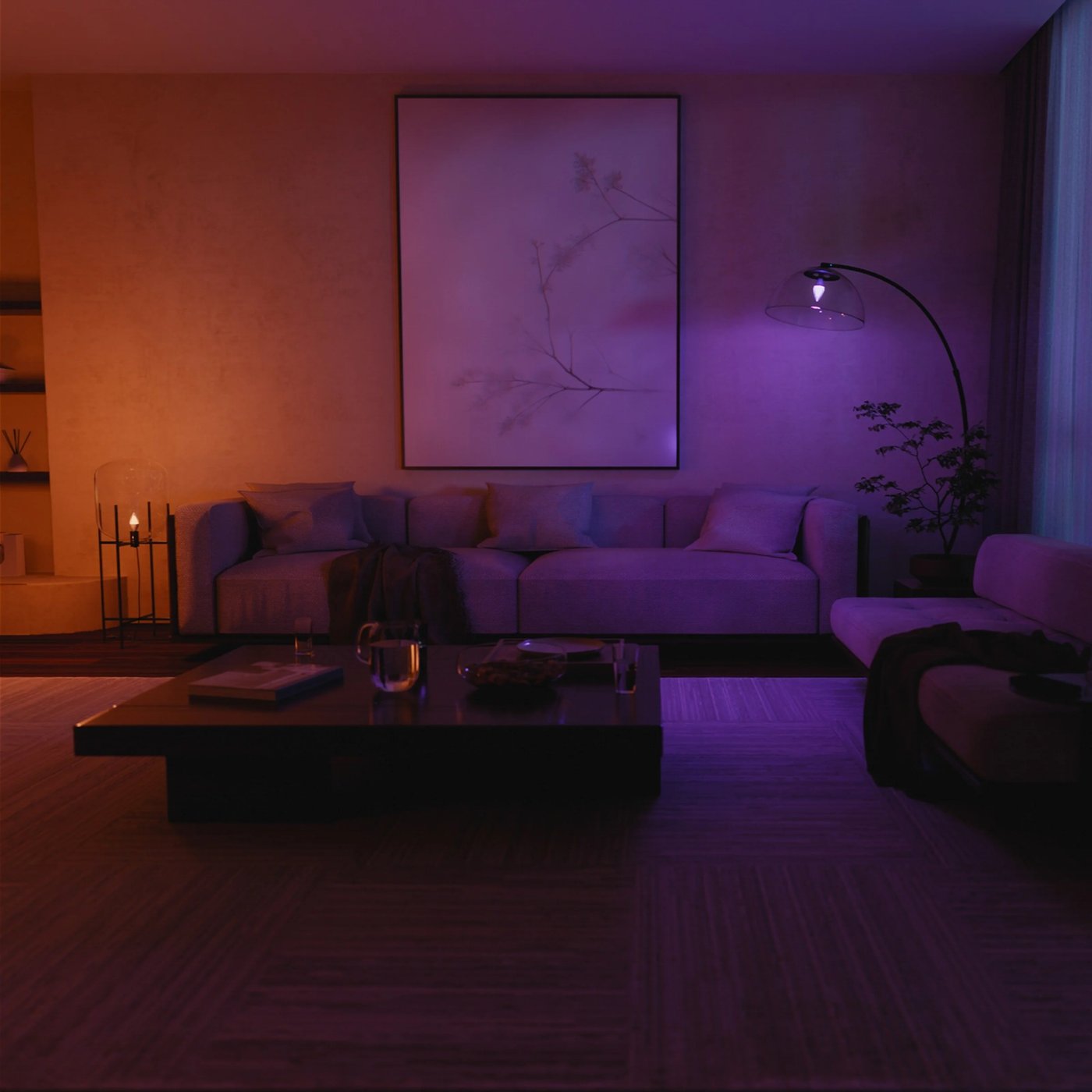 Philips Hue White and Color Ambiance kronelys E14 1-pk.