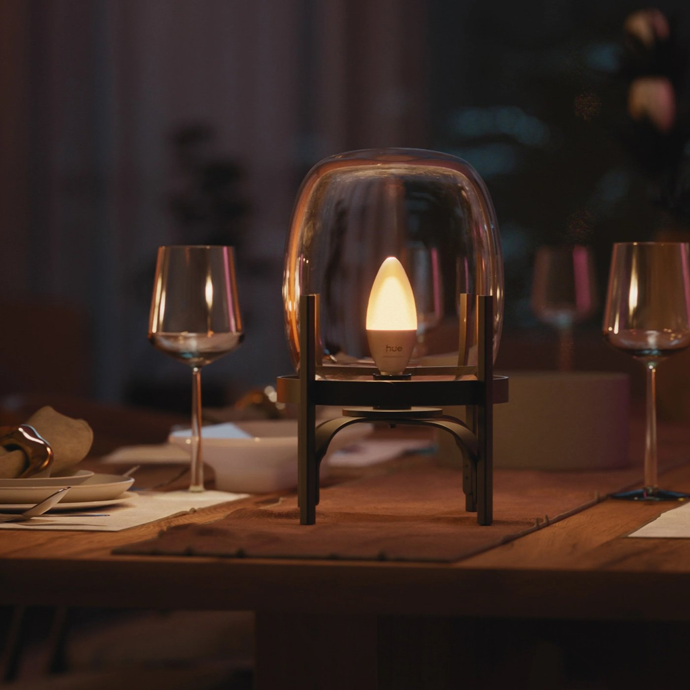 Philips Hue White and Color Ambiance kronelys E14 1-pk.