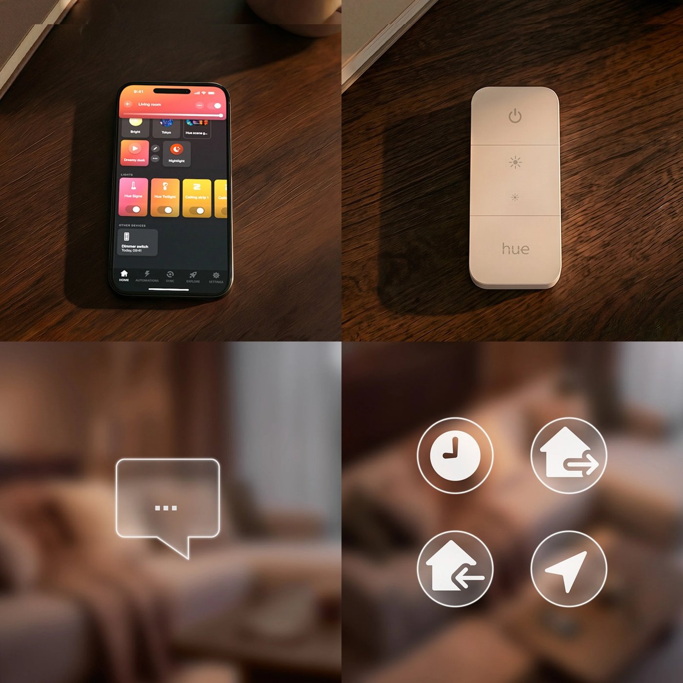 Philips Hue White and Color Ambiance kronelys E14 1-pk.