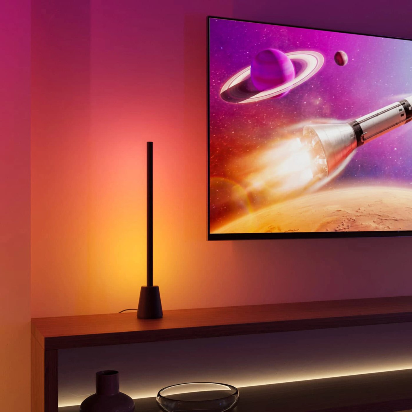 Philips Hue Play bordslampa svart