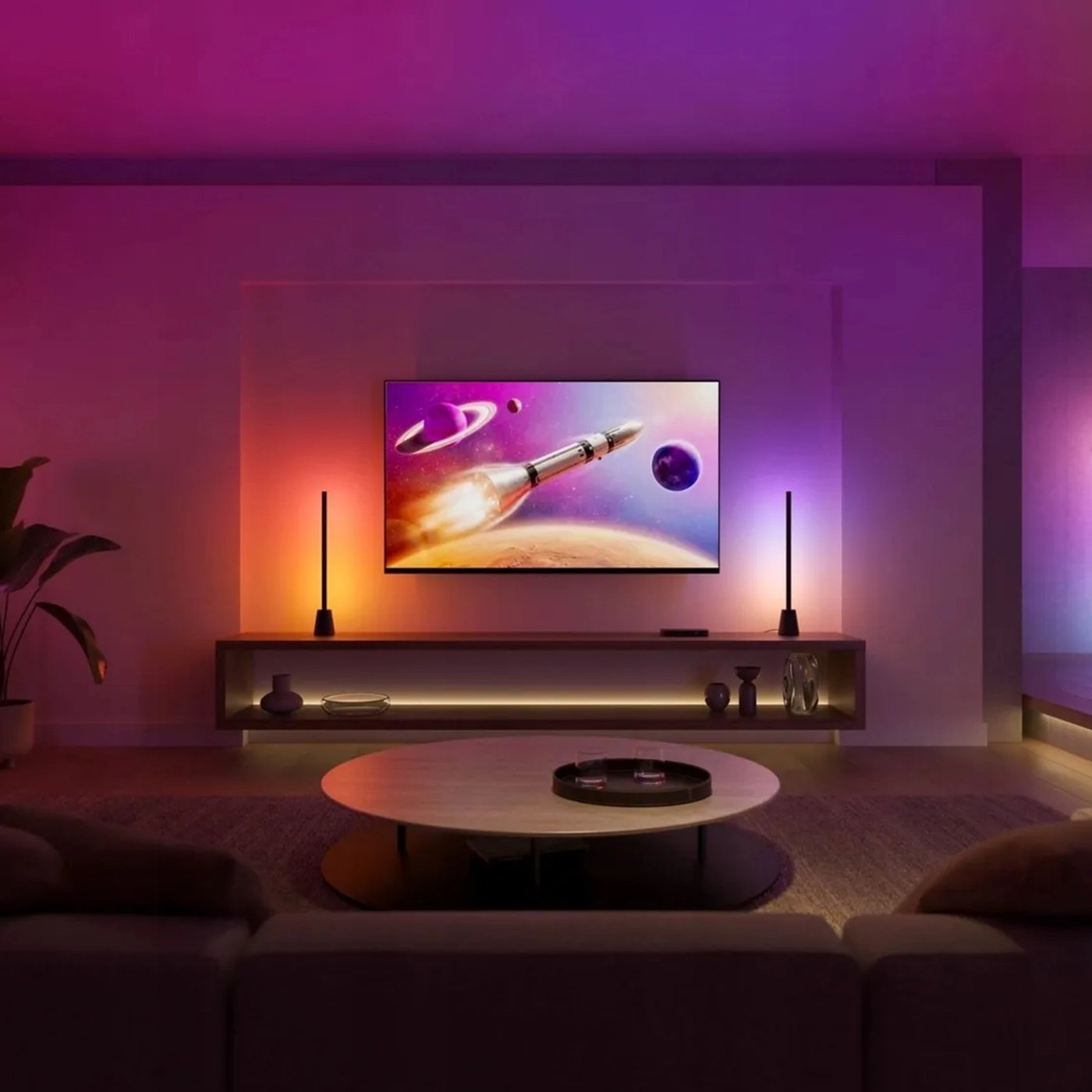 Philips Hue Play bordslampa svart