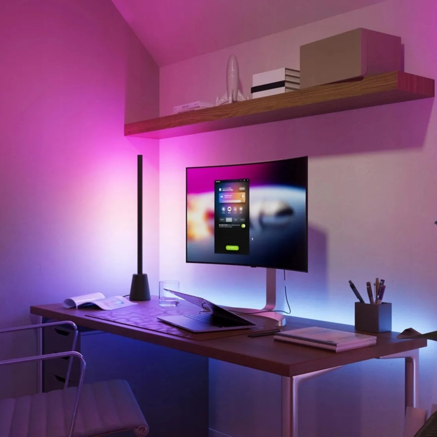 Philips Hue Play bordslampa svart