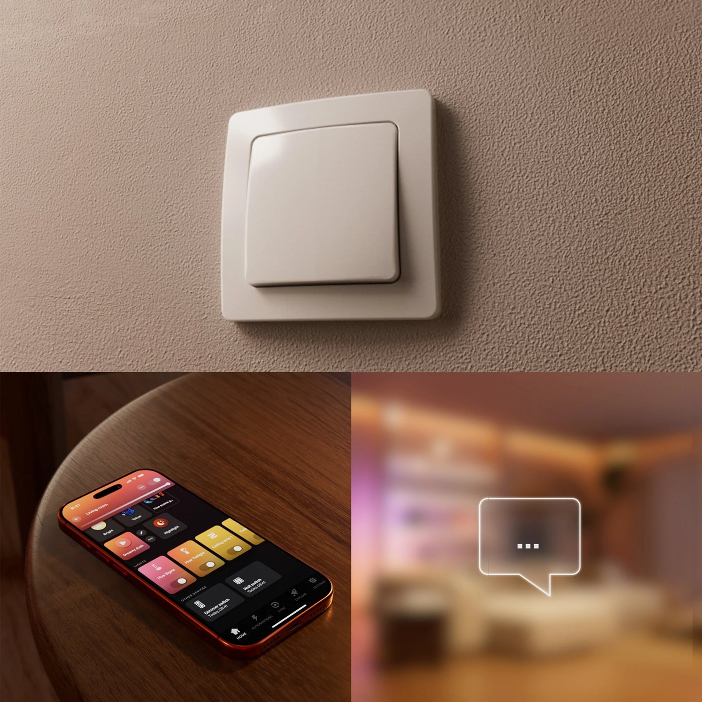 Philips Hue Wired Wall Switch Module 1-pack