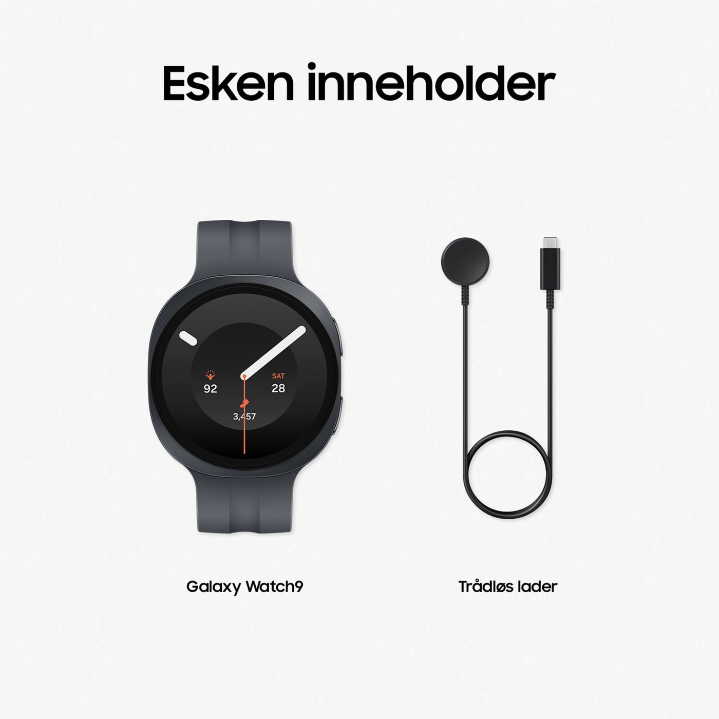 Samsung Galaxy Watch9 44mm Bluetooth + 4G Graphite