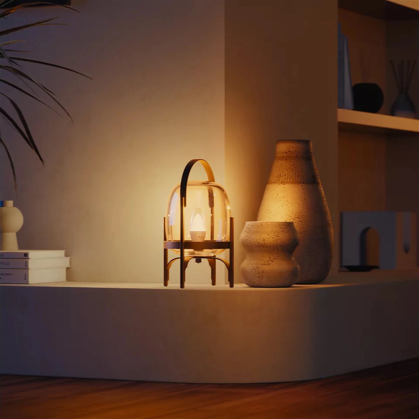 Philips Hue White smart LED-kronlys E14 2-pakning