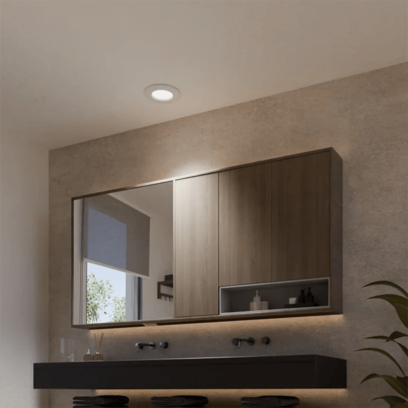 Philips Hue Slim infälld spotlight 90 mm 3-pack Vit