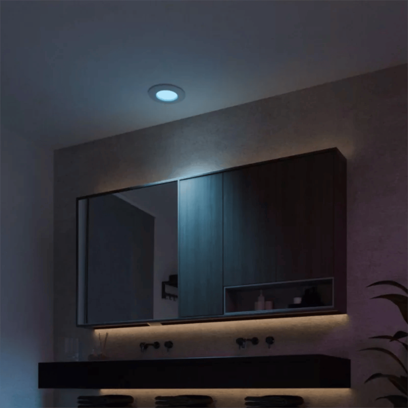Philips Hue Slim infälld spotlight 90 mm 1-pack Vit