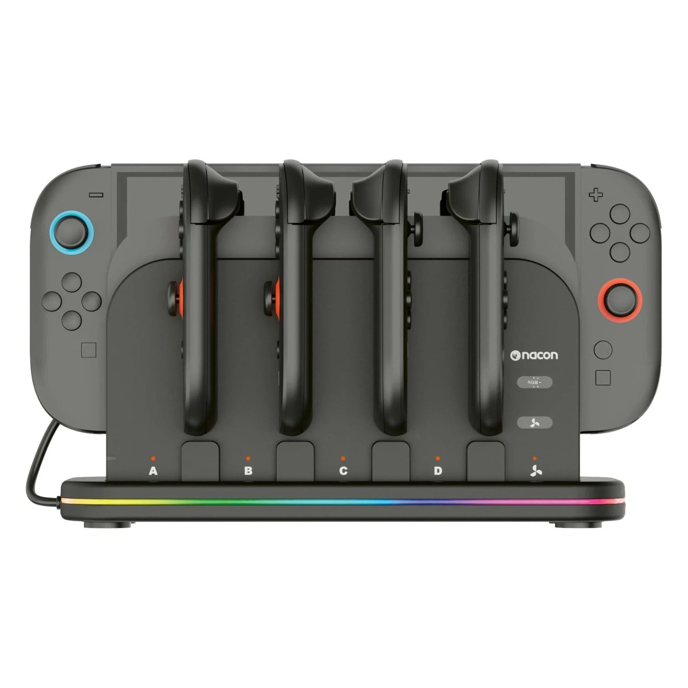 Nacon Multicharge Dock Station RGB för Switch 2