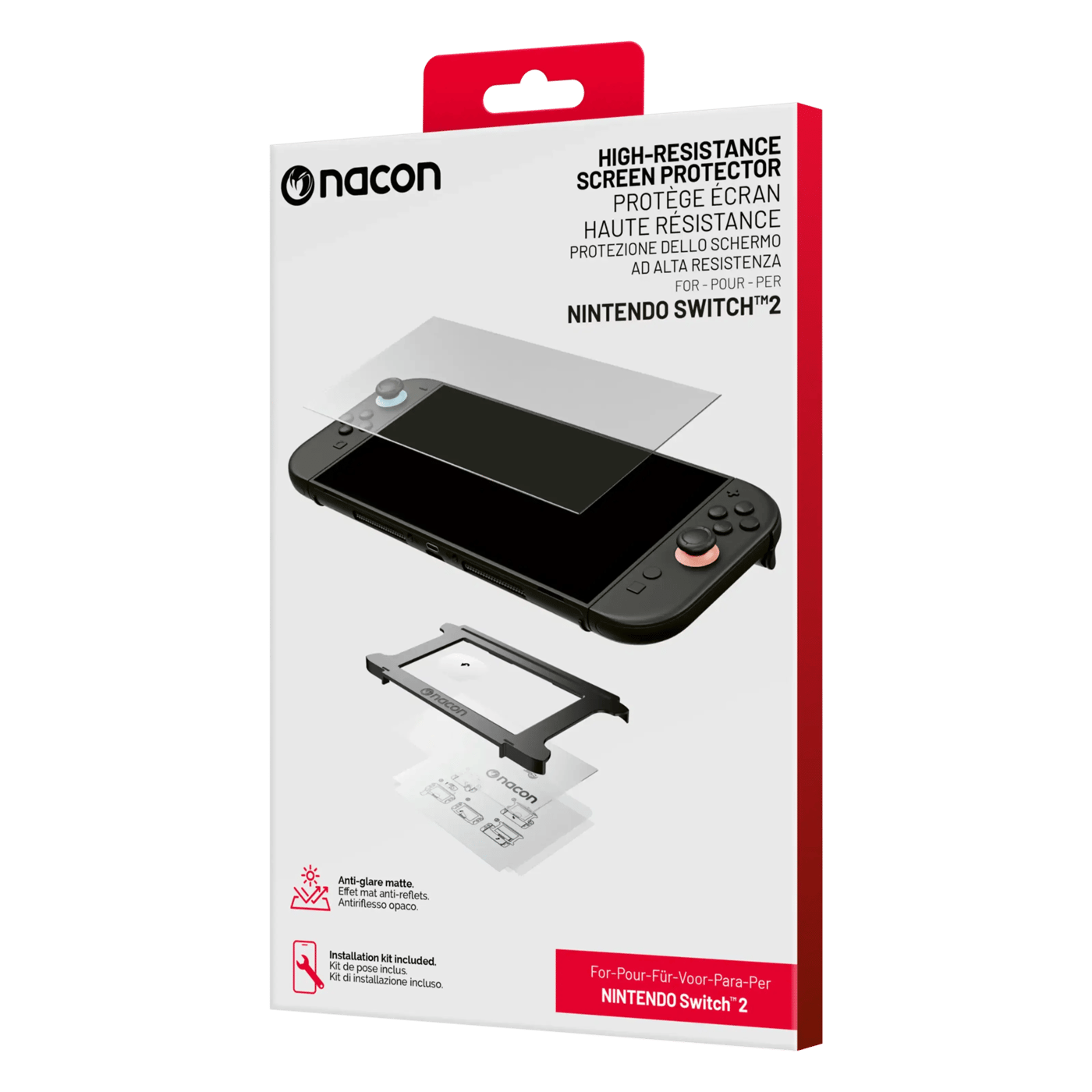 Nacon Skärmskydd för Nintendo Switch 2 0,45 mm
