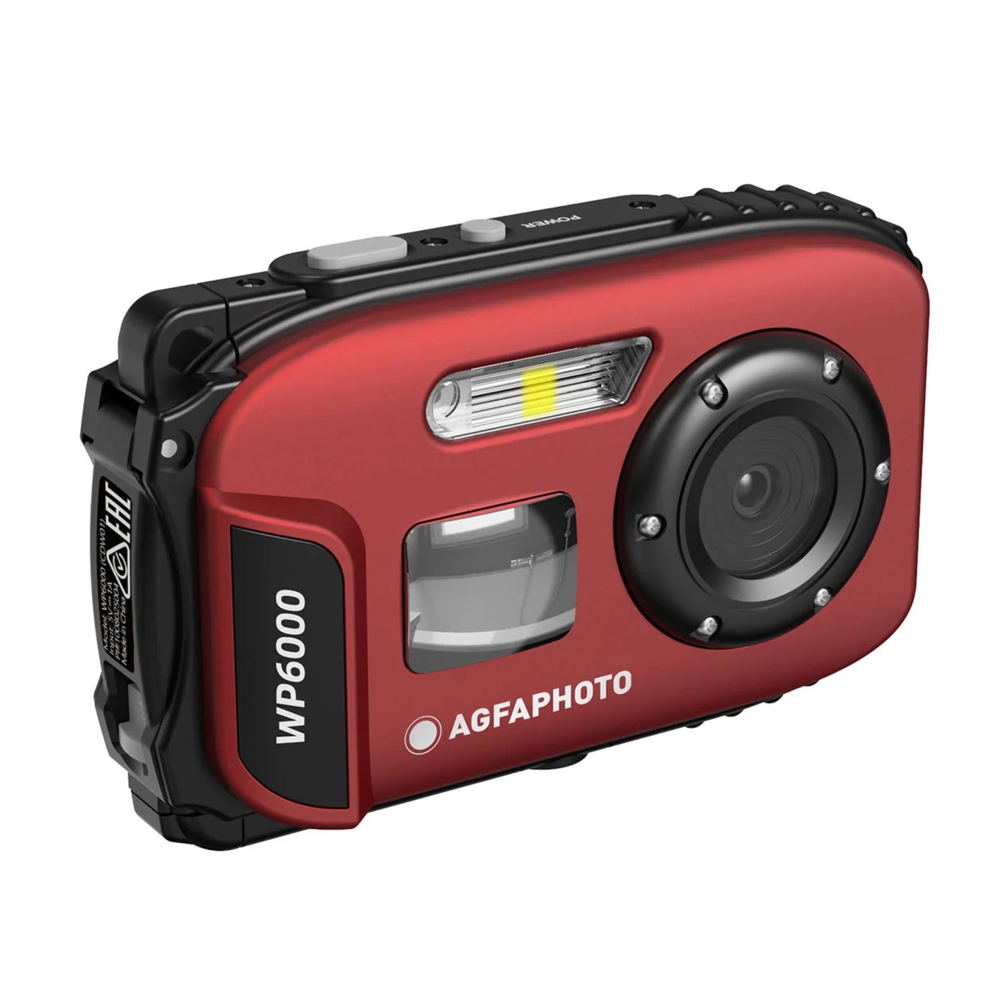 AgfaPhoto Realishot WP6000 vattentät kompaktkamera Röd
