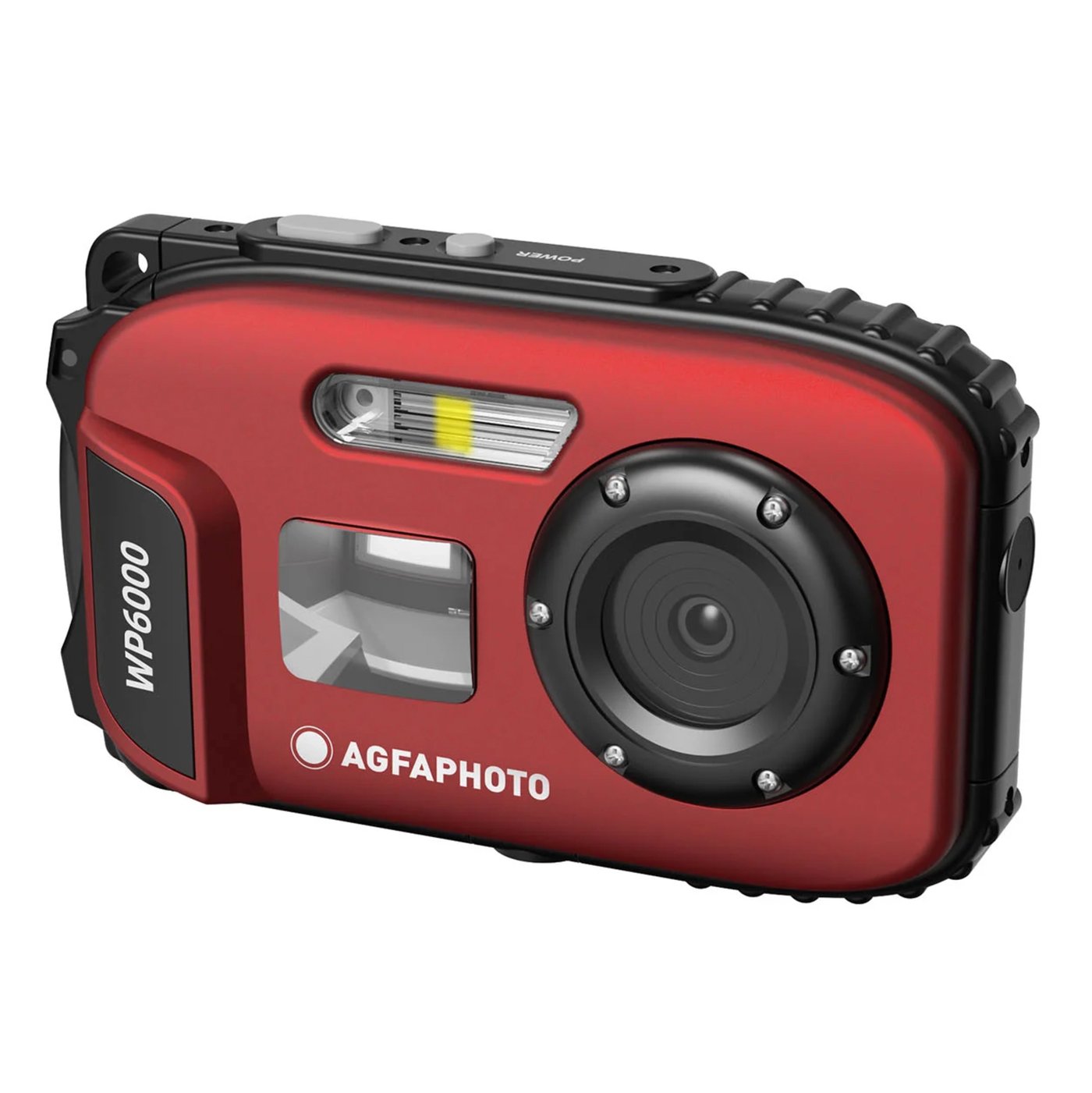 AgfaPhoto Realishot WP6000 vattentät kompaktkamera Röd