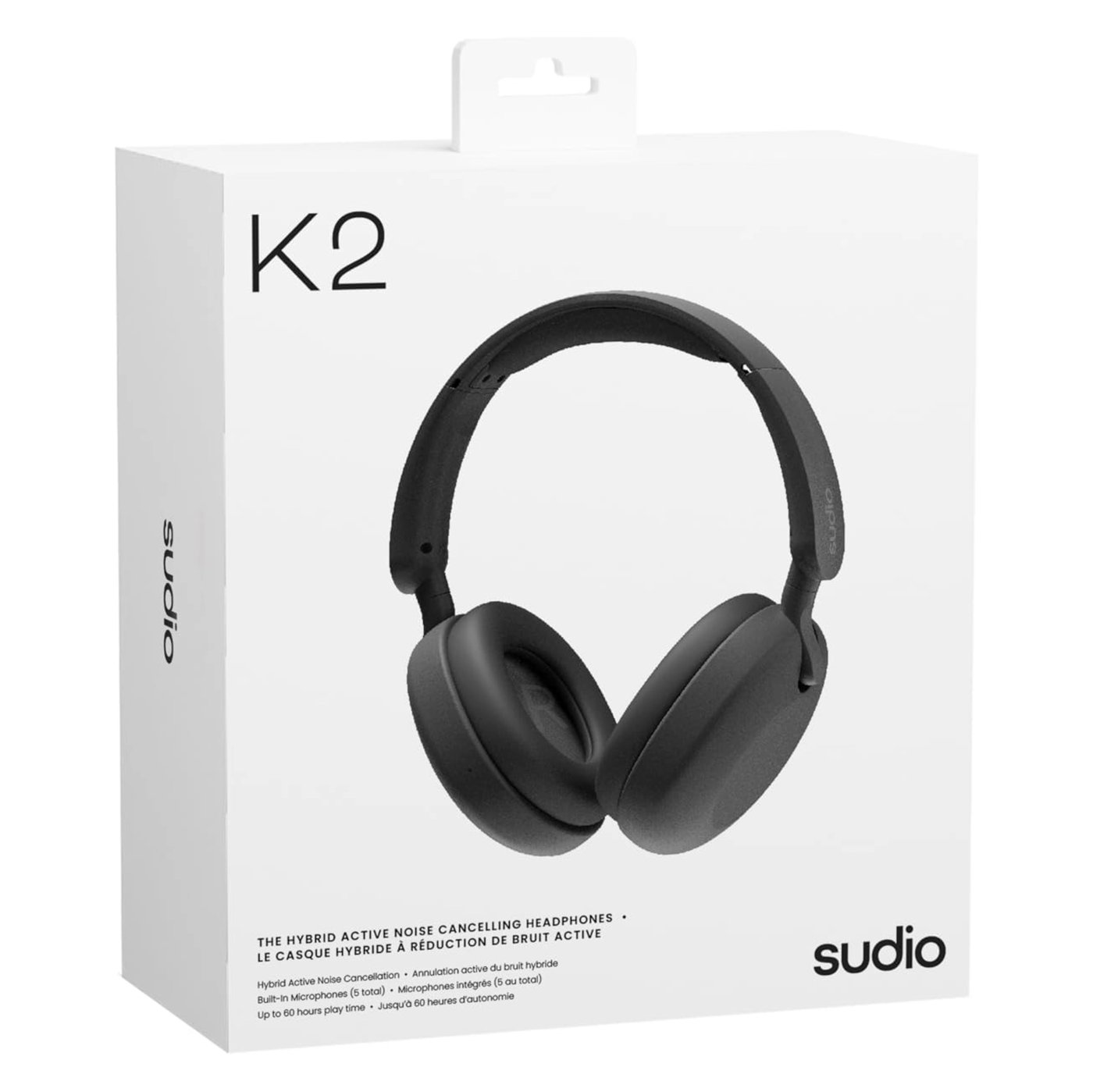 Sudio K2 trådløse over-ear-hodetelefoner Svart