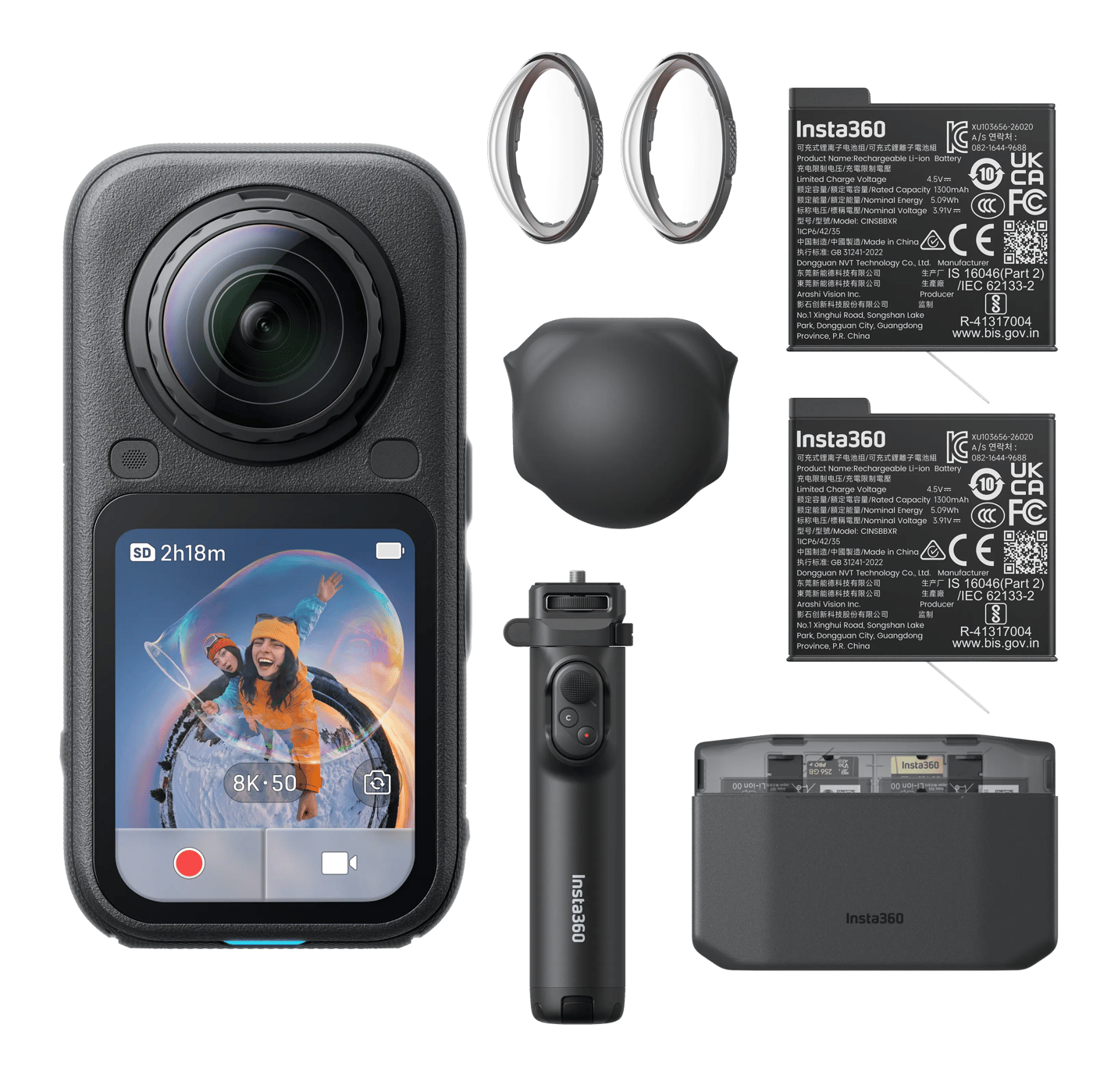 Insta360 X6 360-kamera Essentials Bundle