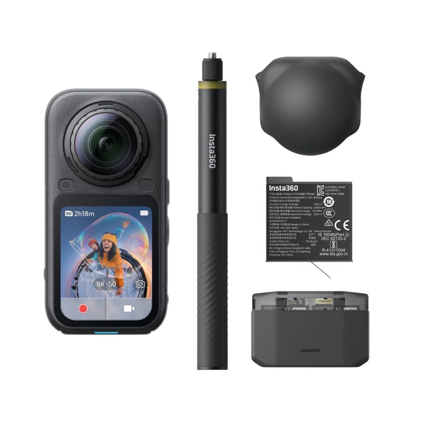 Insta360 X6 360-kamera Essentials Bundle
