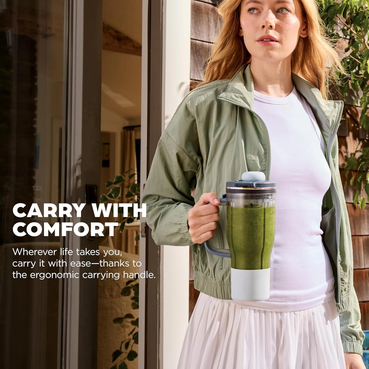 Ninja BlendBoss personlig mixer med resebägare Cyberspace