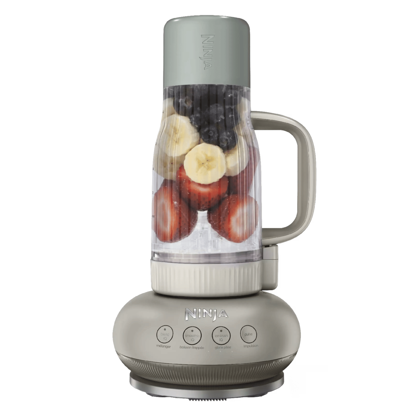 Ninja BlendBoss personlig blender med reisebeger Stone