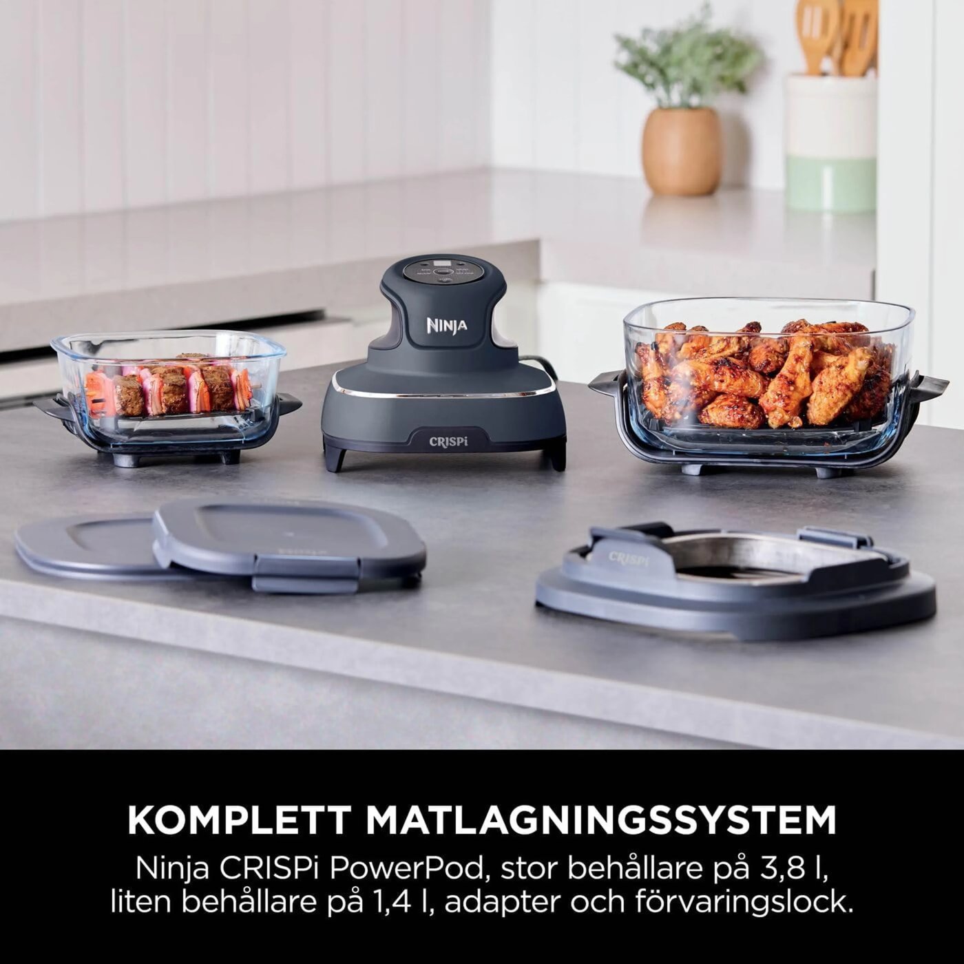 Ninja CRISPi 4-i-1 airfryer 1700 W