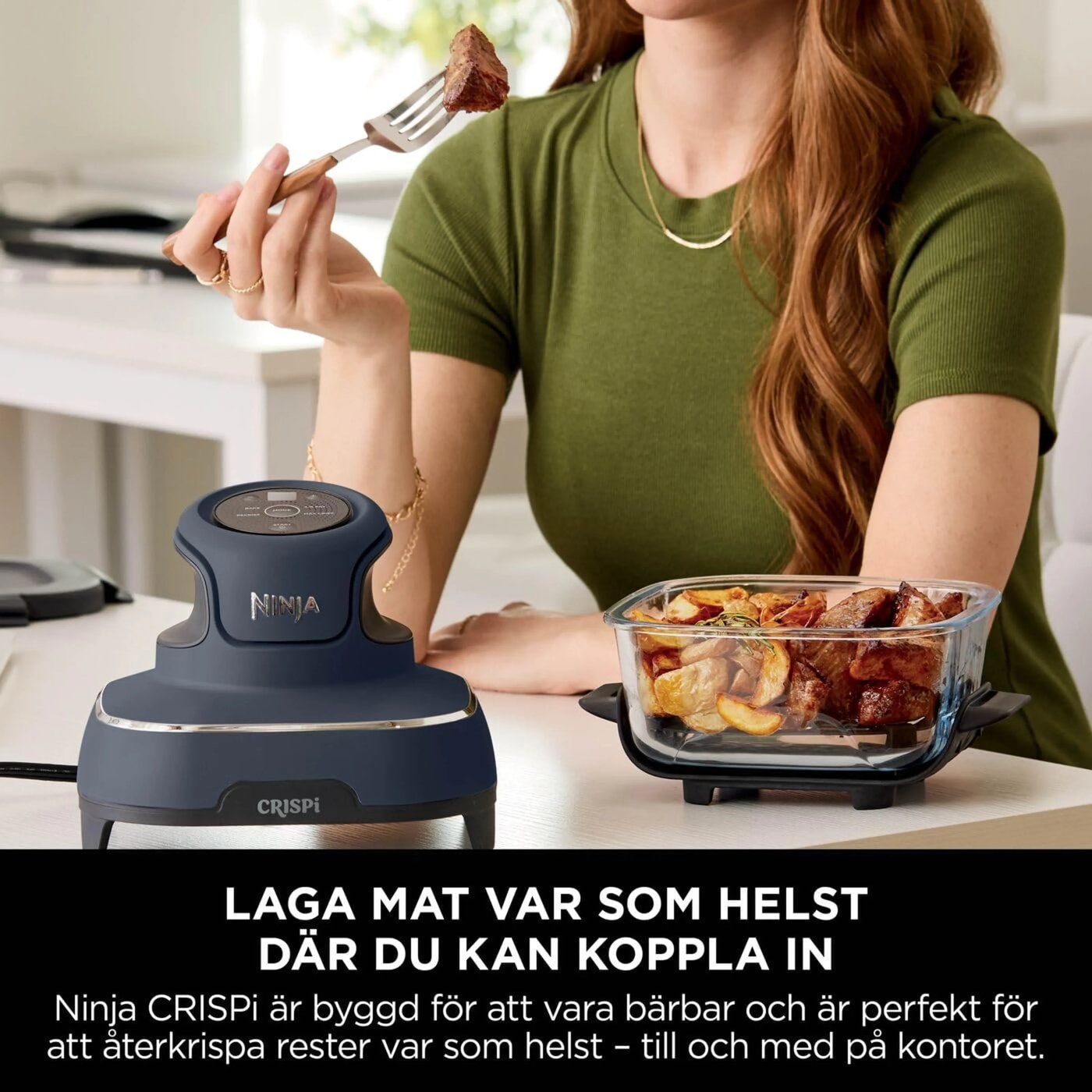 Ninja CRISPi 4-i-1 airfryer 1700 W