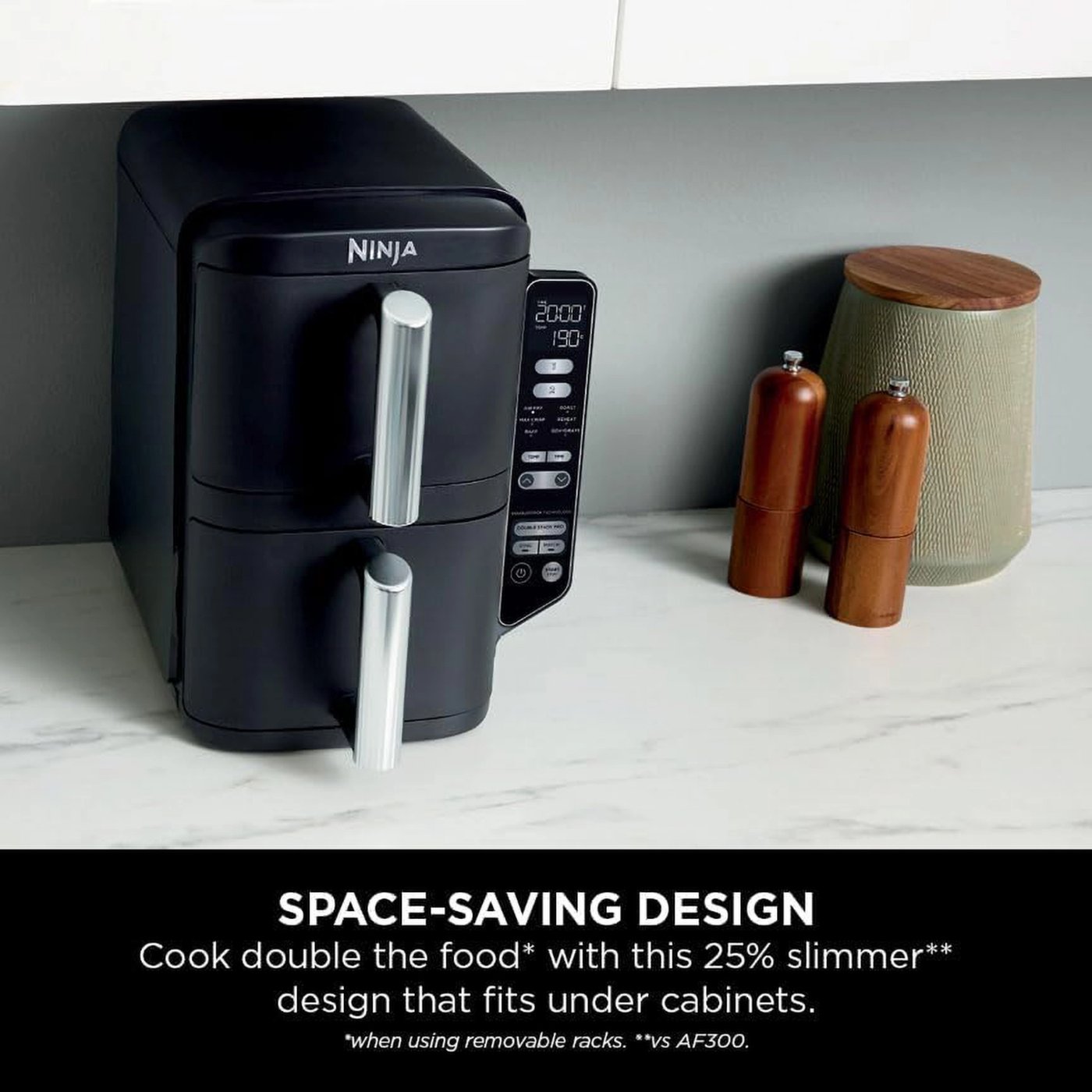 Ninja Stacked Dual Zone airfryer 7,6 L