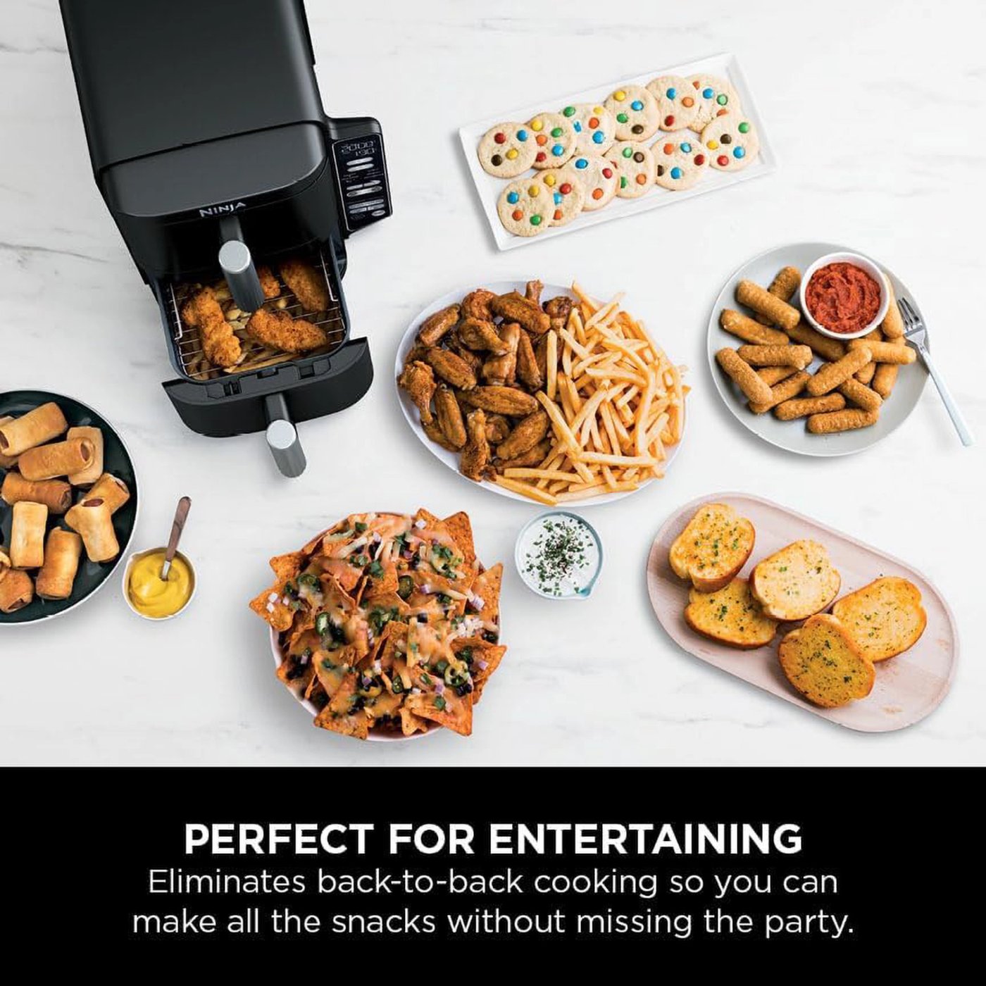 Ninja Stacked Dual Zone airfryer 7,6 L