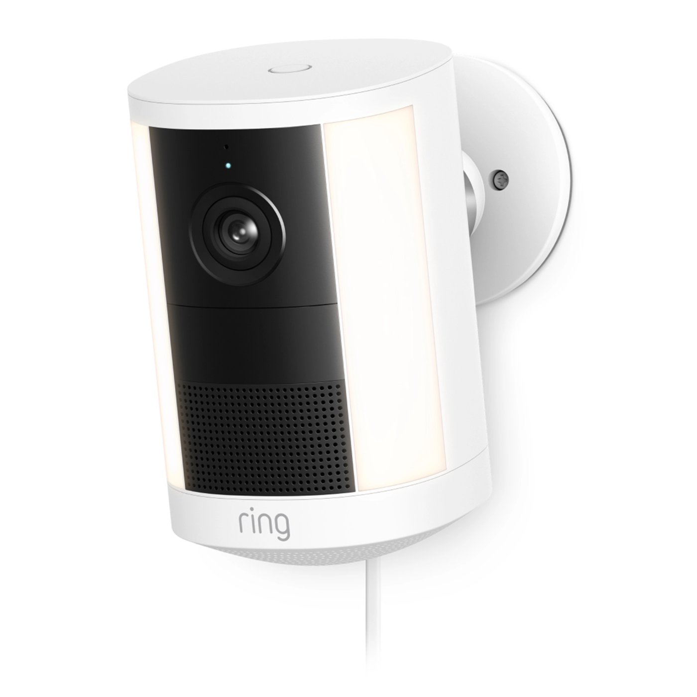 Ring Spotlight Cam Pro plug-in övervakningskamera Vit