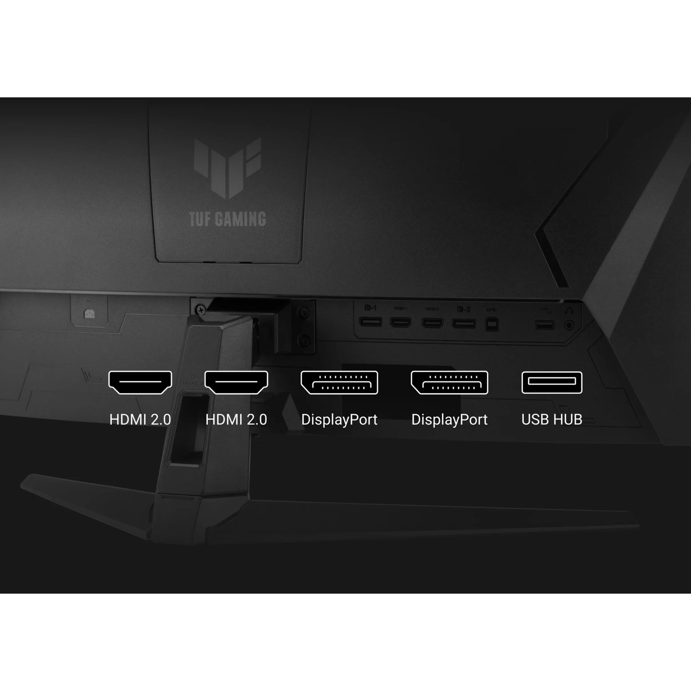 Asus TUF Gaming VG34WQ5A välvd ultrawide-gamingskärm 34 tum