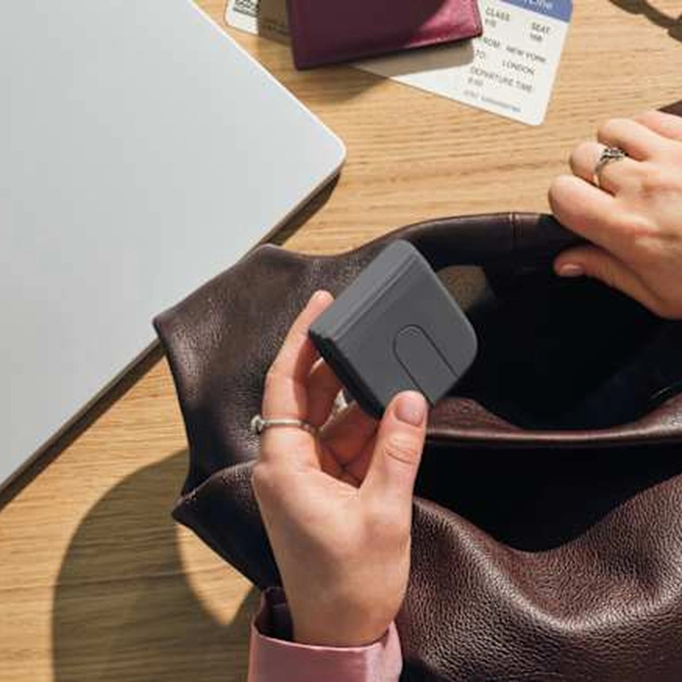 Logitech Mobi Fold sammenleggbar trådløs mus Grafitt