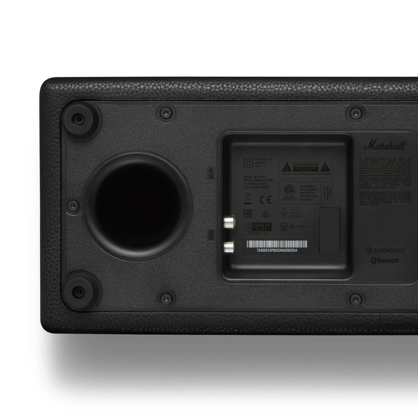 Marshall Acton IV Bluetooth-högtalare Svart